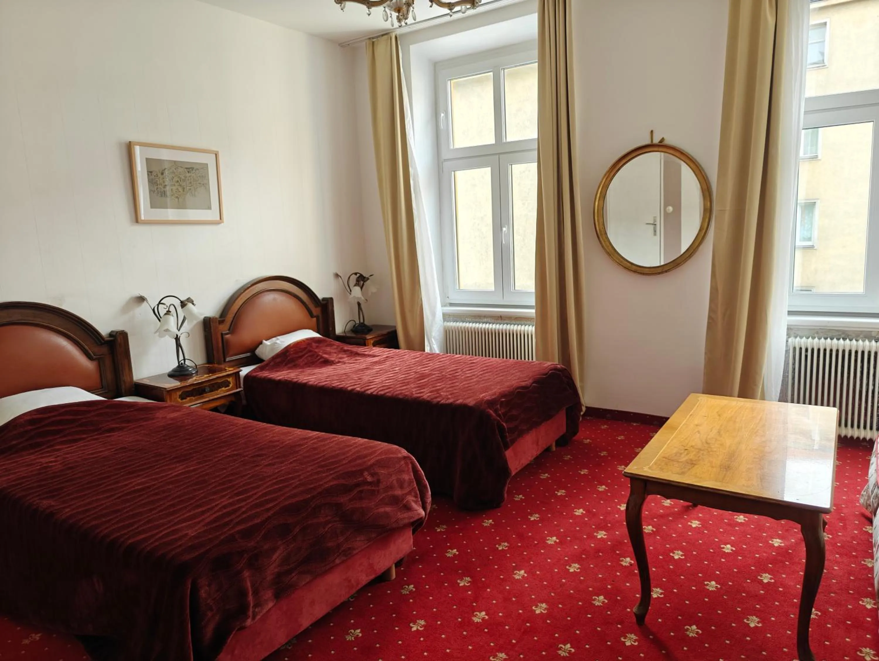 Bed in Hotel Raimundhof
