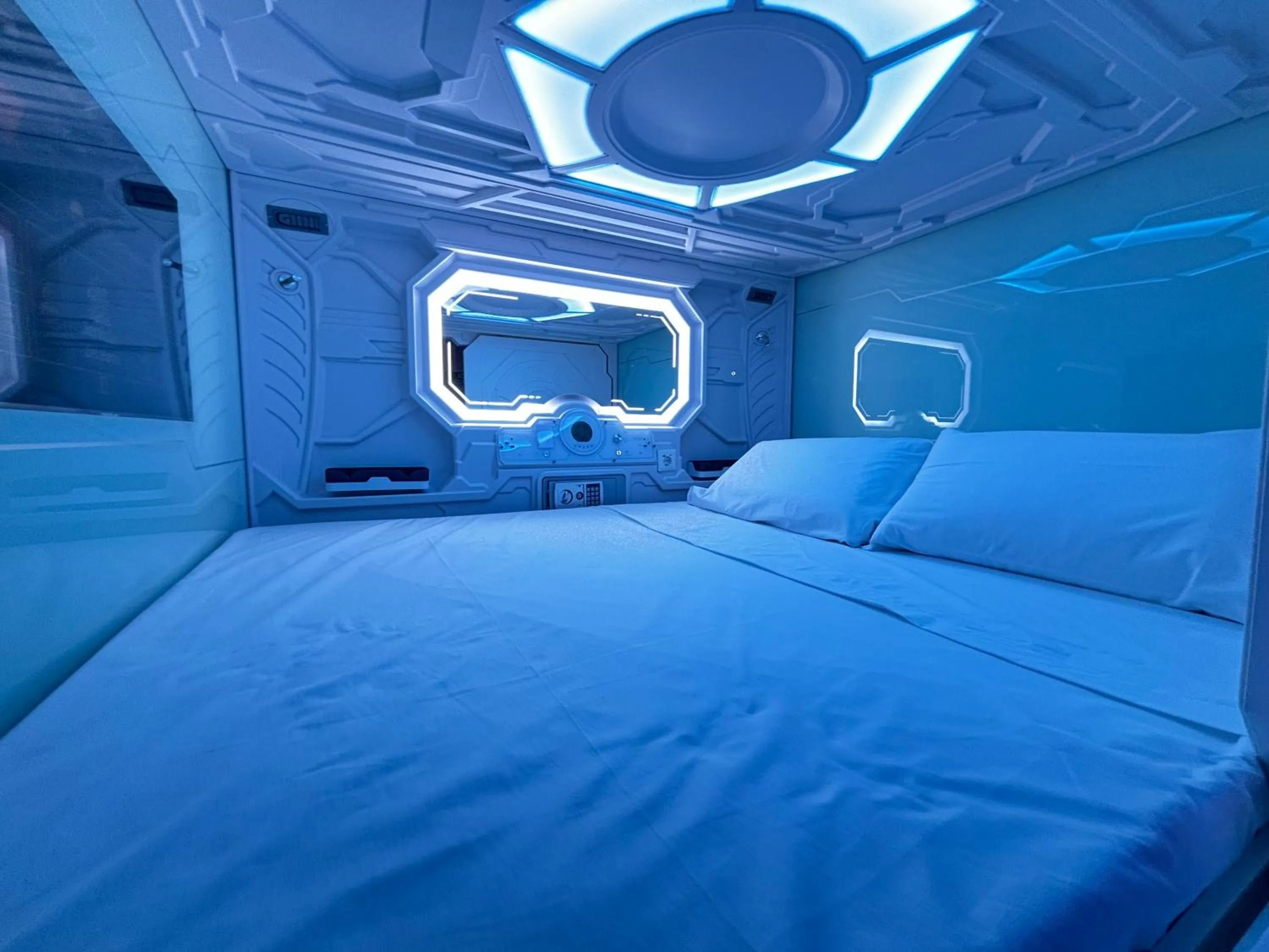 Bed in Futurotel Malagueta Beach