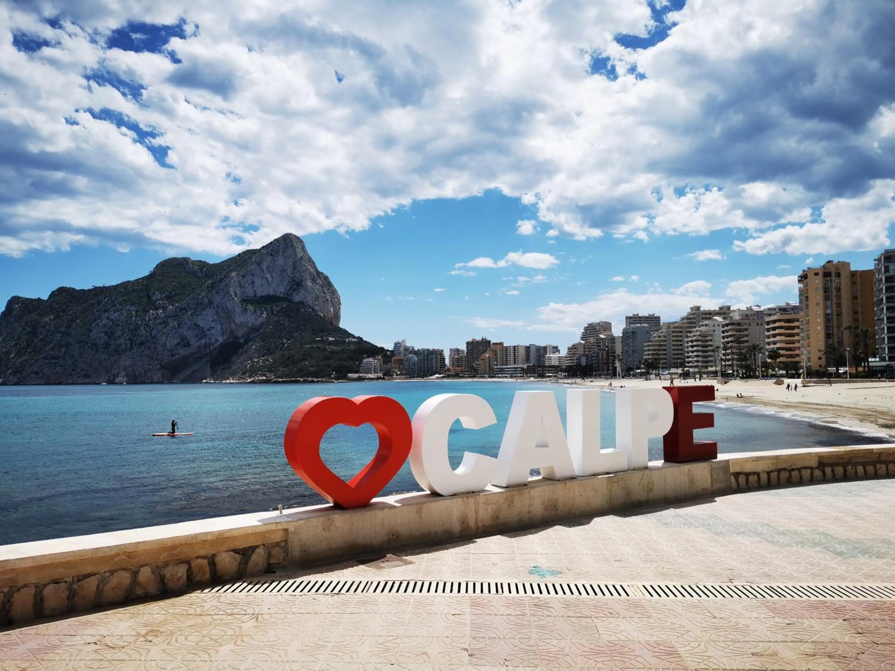 Beach in Superior Calpe Pearl Beach