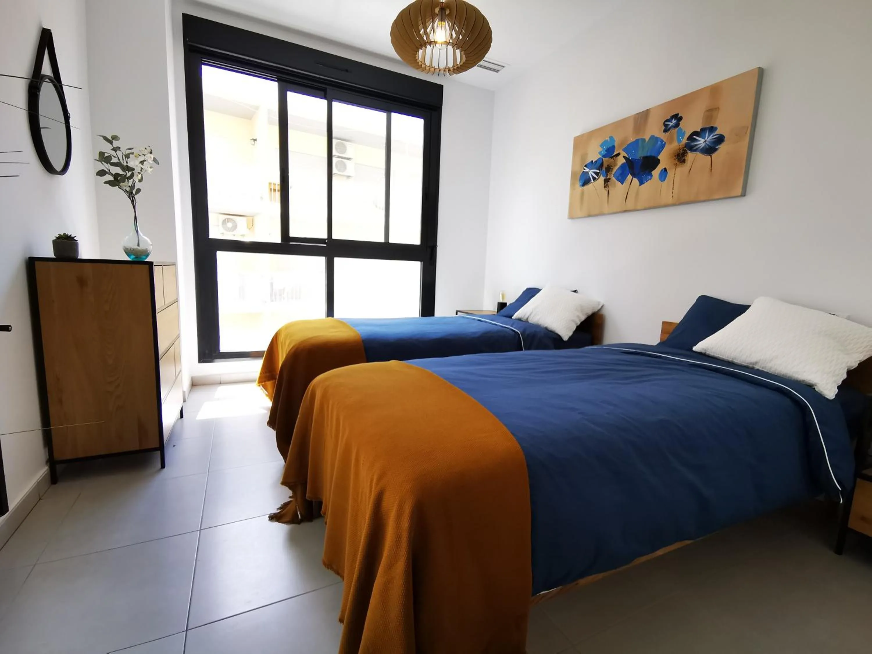 Bed in Superior Calpe Pearl Beach