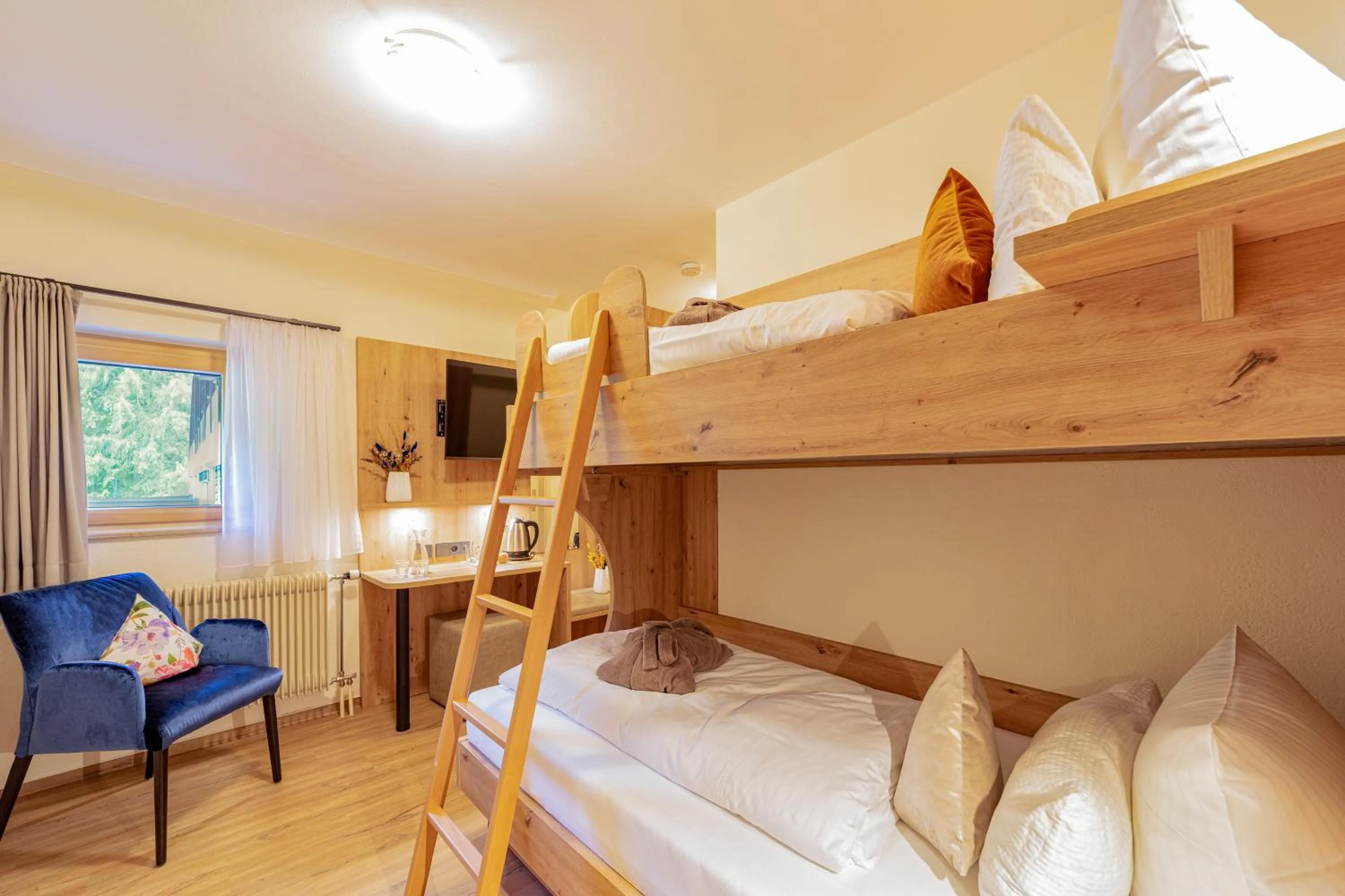 Bed in Hotel Langenwaldsee