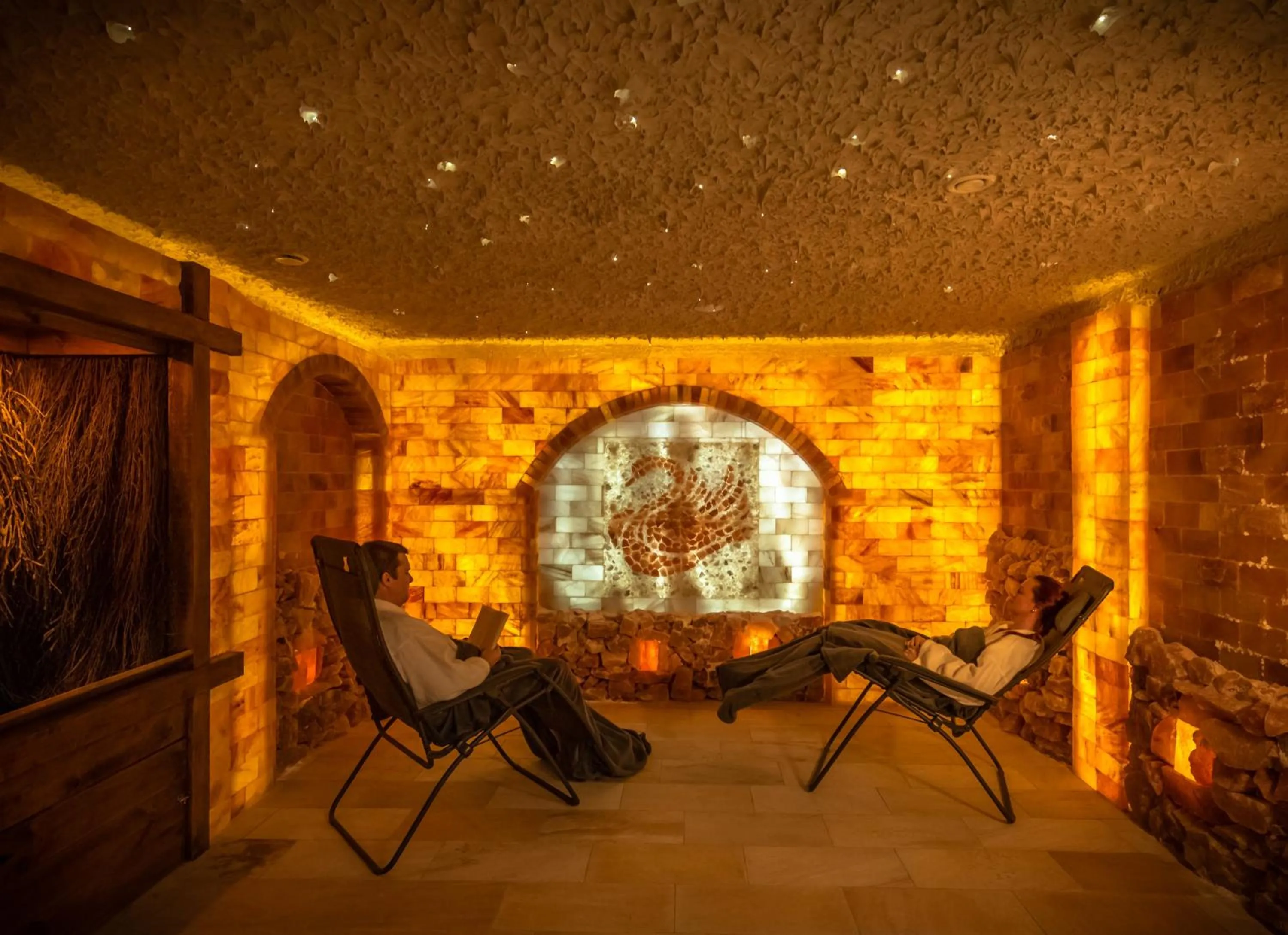 Spa and wellness centre/facilities in Hotel Langenwaldsee