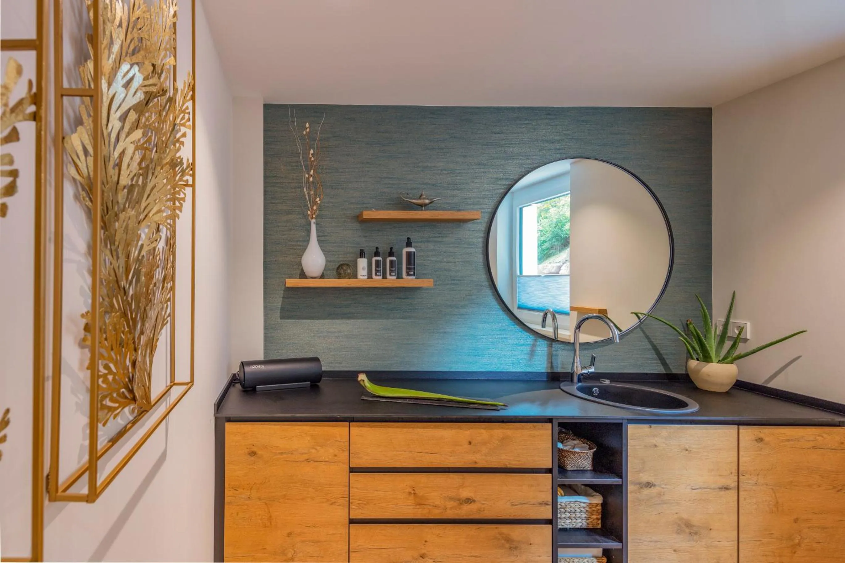 Spa and wellness centre/facilities in Hotel Langenwaldsee