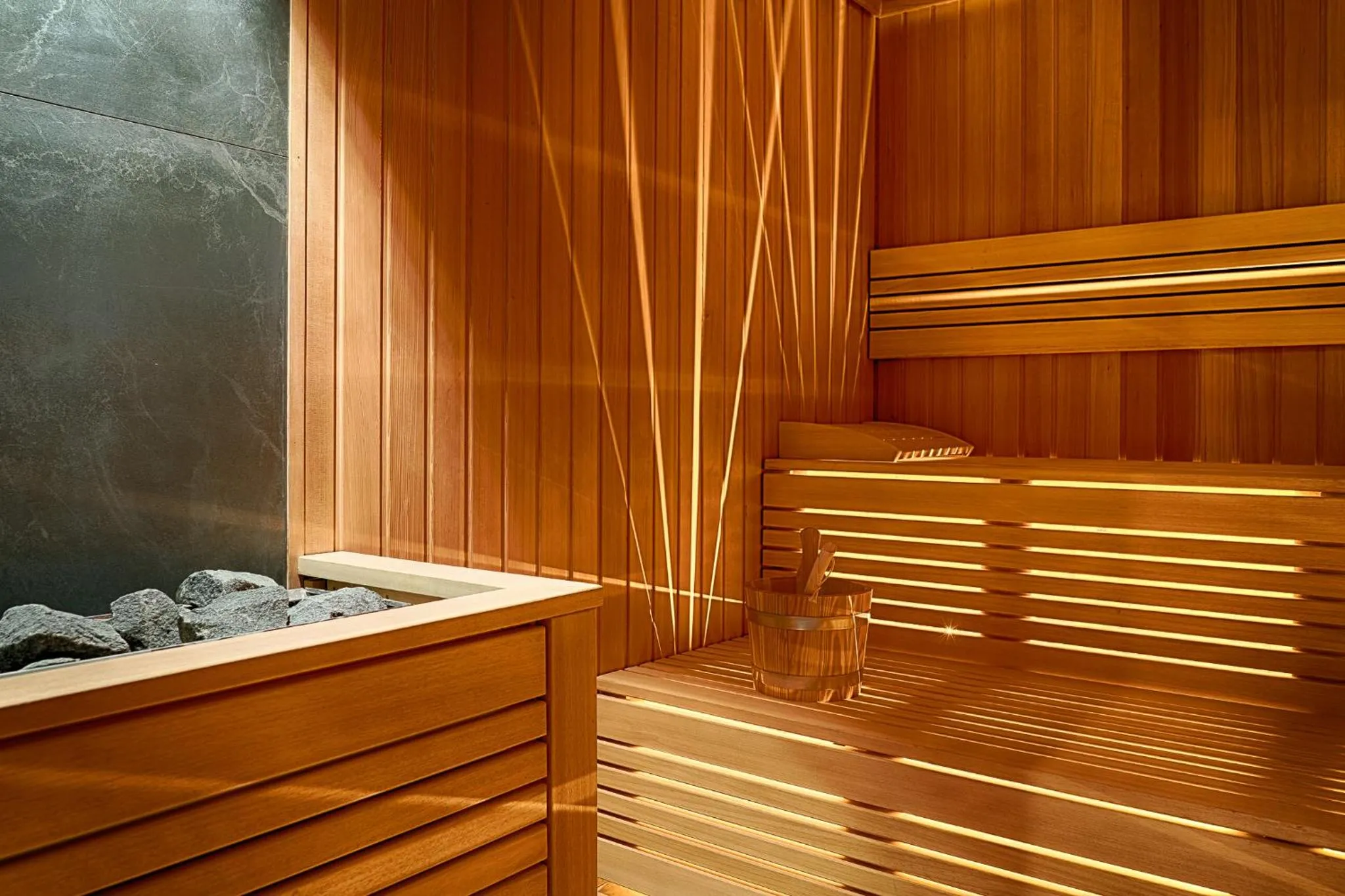 Sauna in Grand Focus Hotel Szczecin