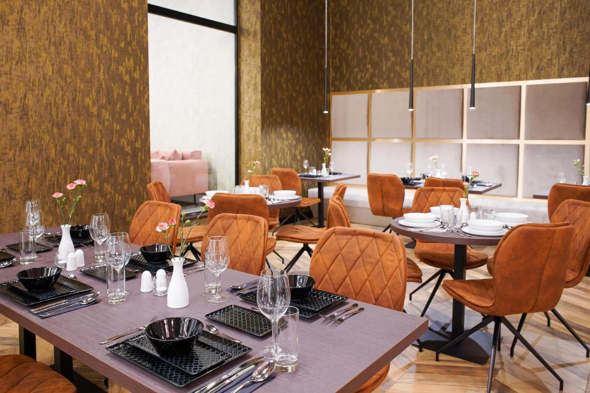 Restaurant/places to eat in Grand Focus Hotel Szczecin