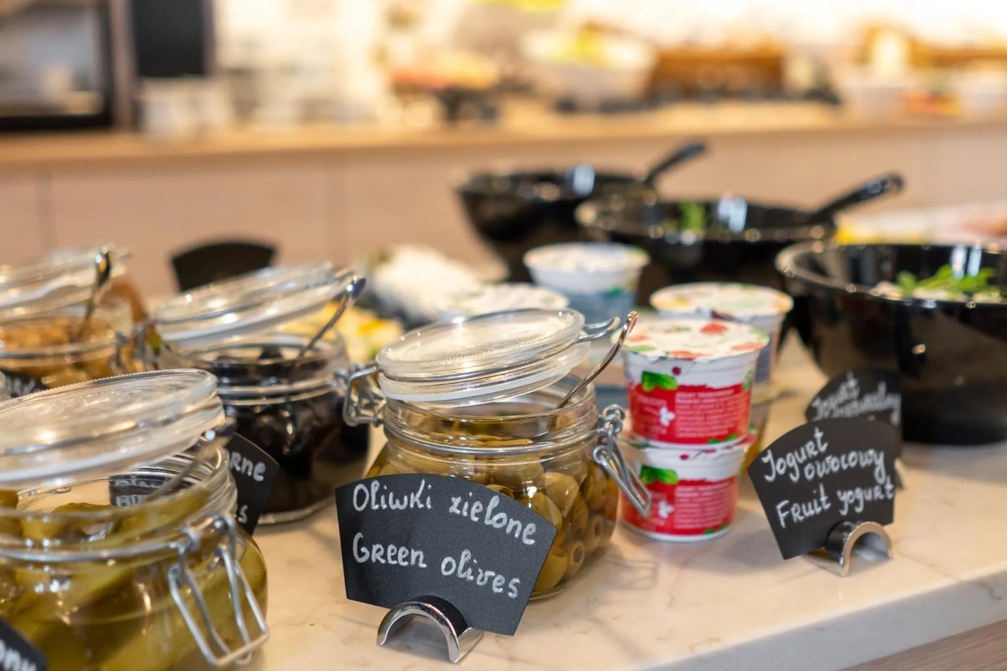 Buffet breakfast in Grand Focus Hotel Szczecin