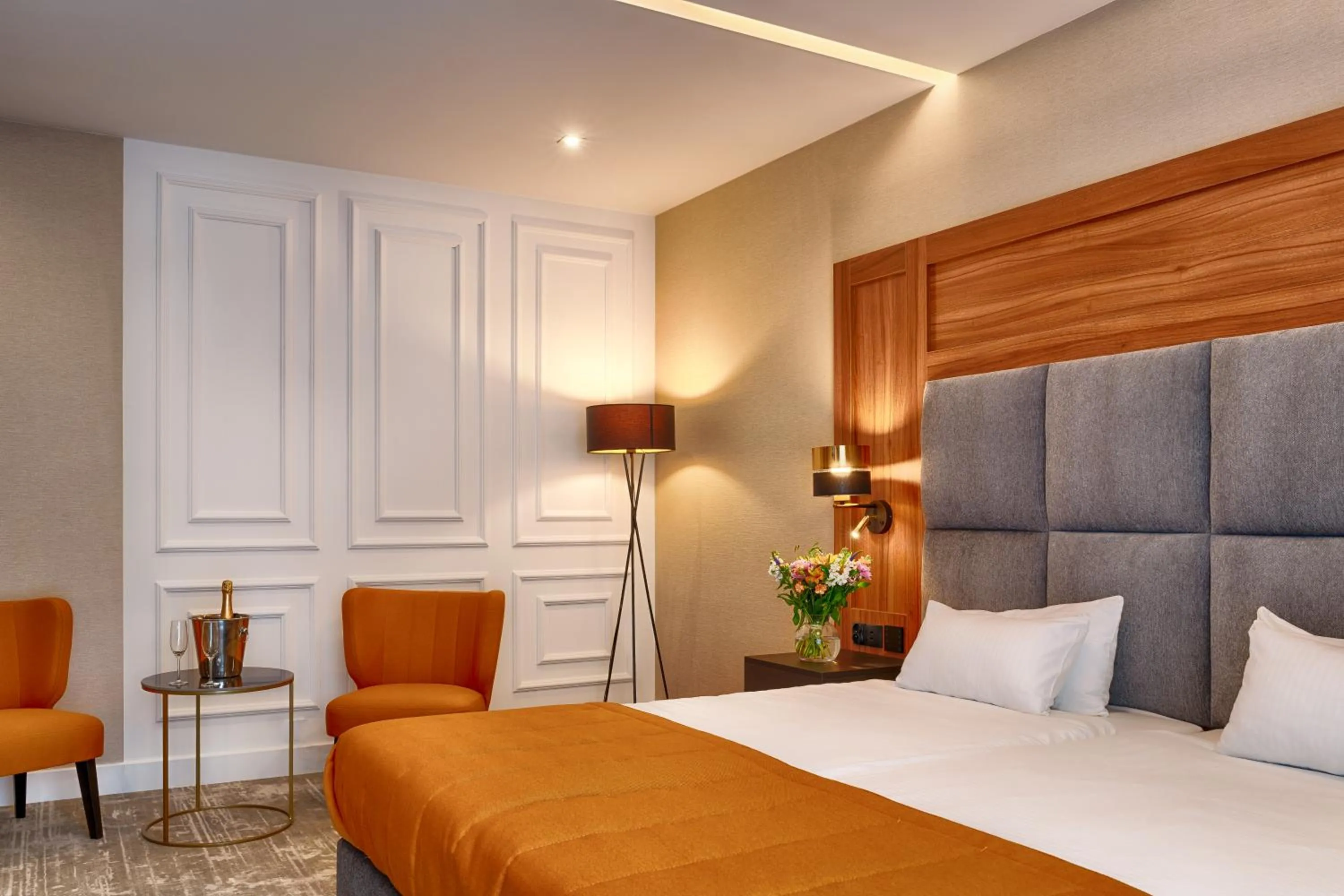 Photo of the whole room, Bed in Grand Focus Hotel Szczecin