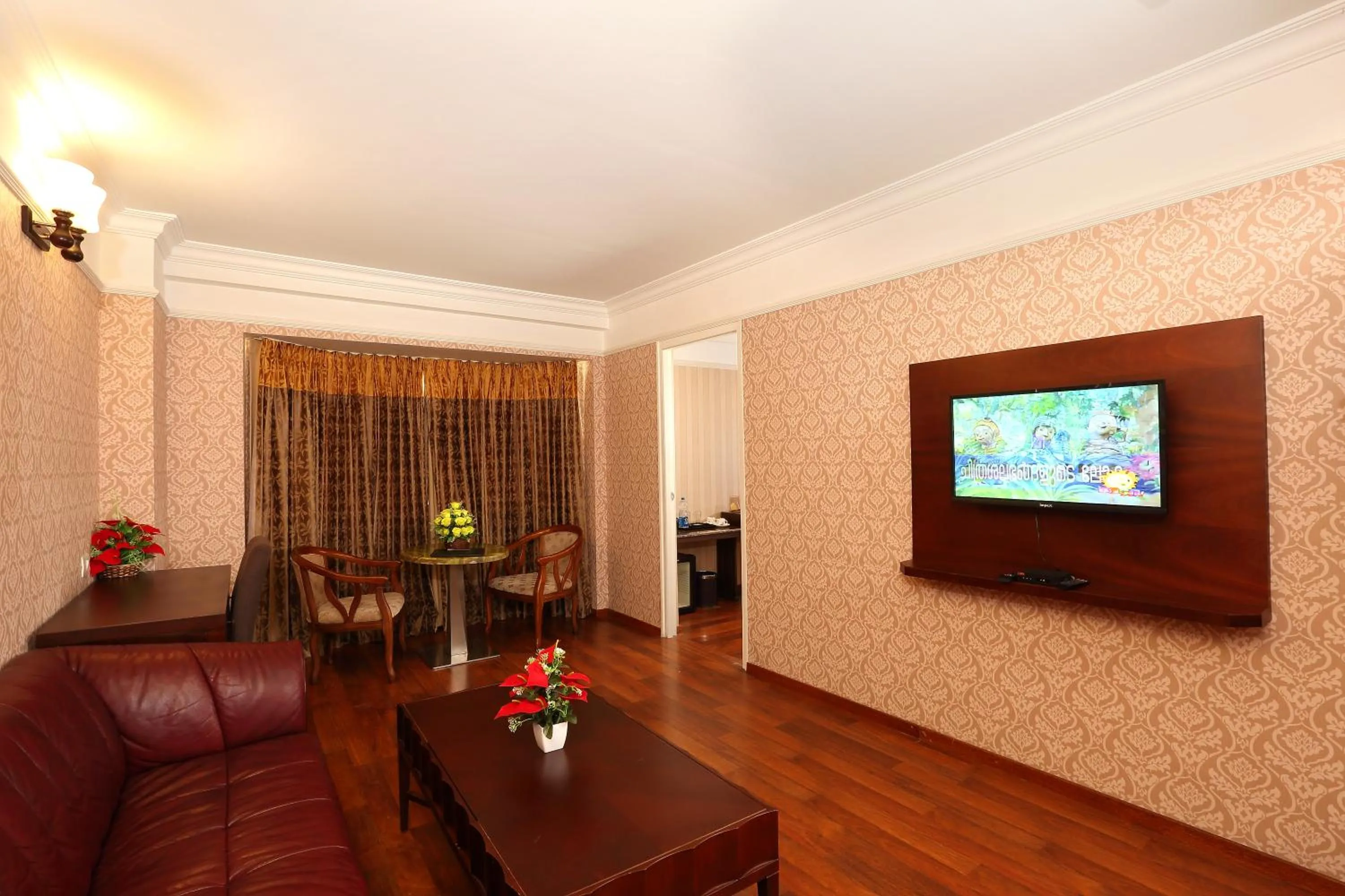 Living room in Cochin Legacy