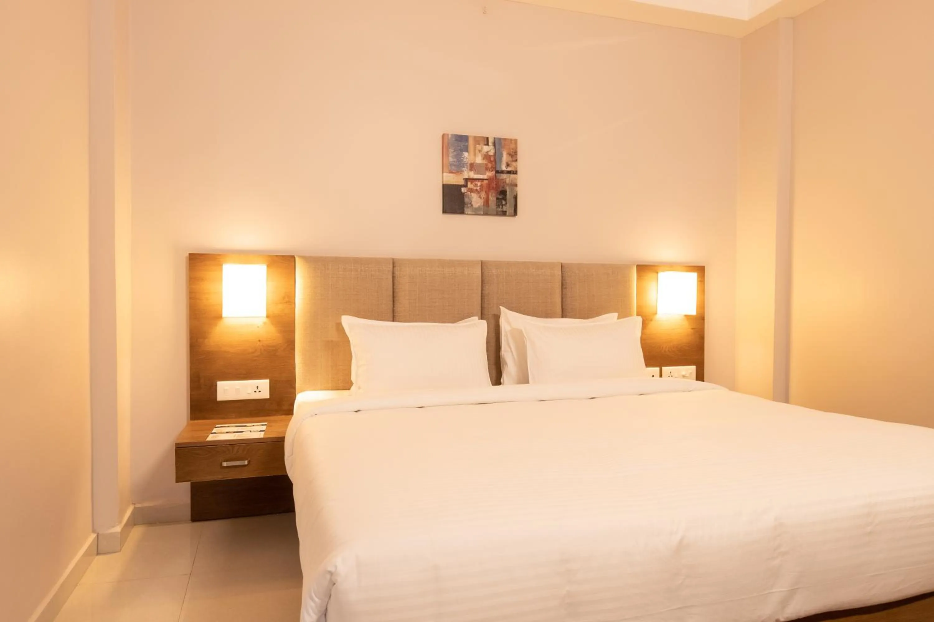 Bed in Royal Residency