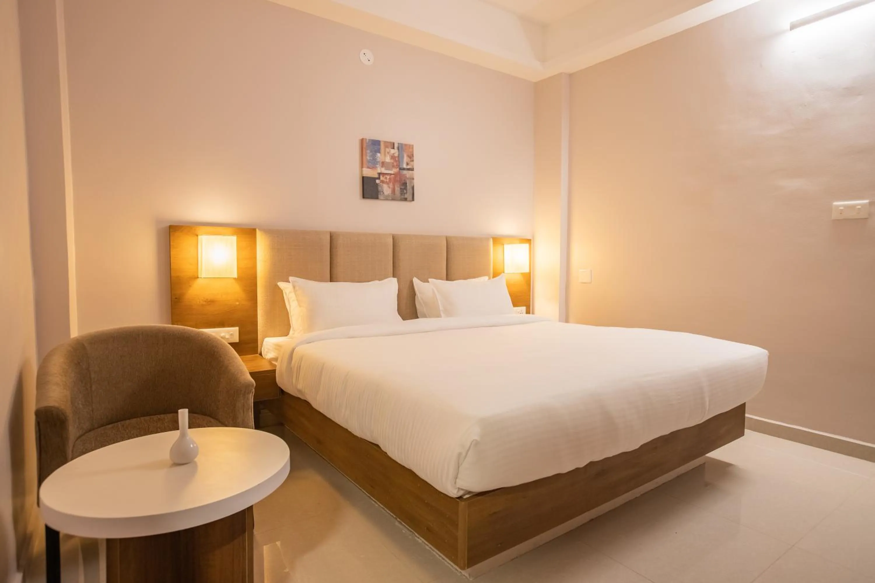 Bedroom, Bed in Royal Residency