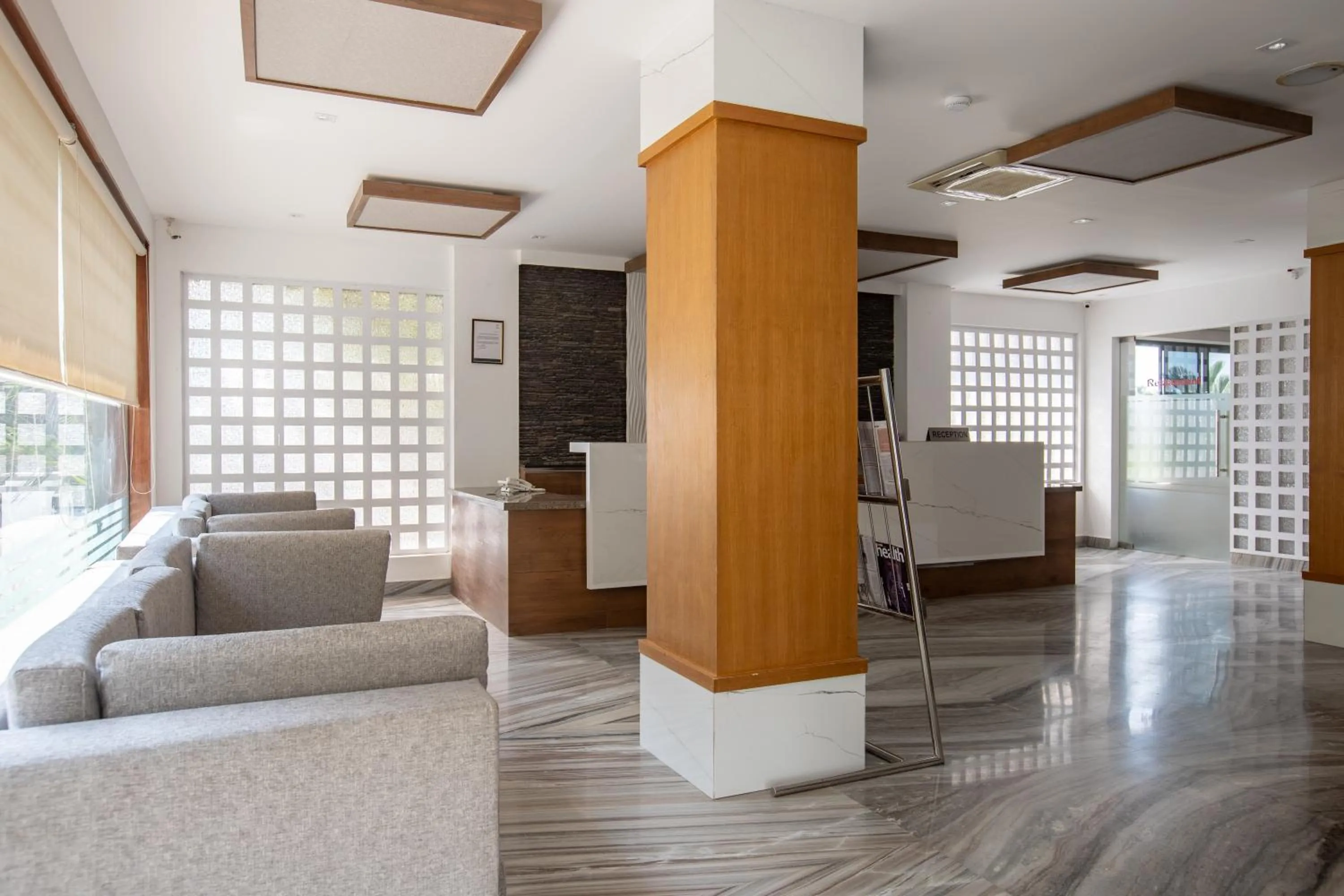 Seating area in Royal Residency