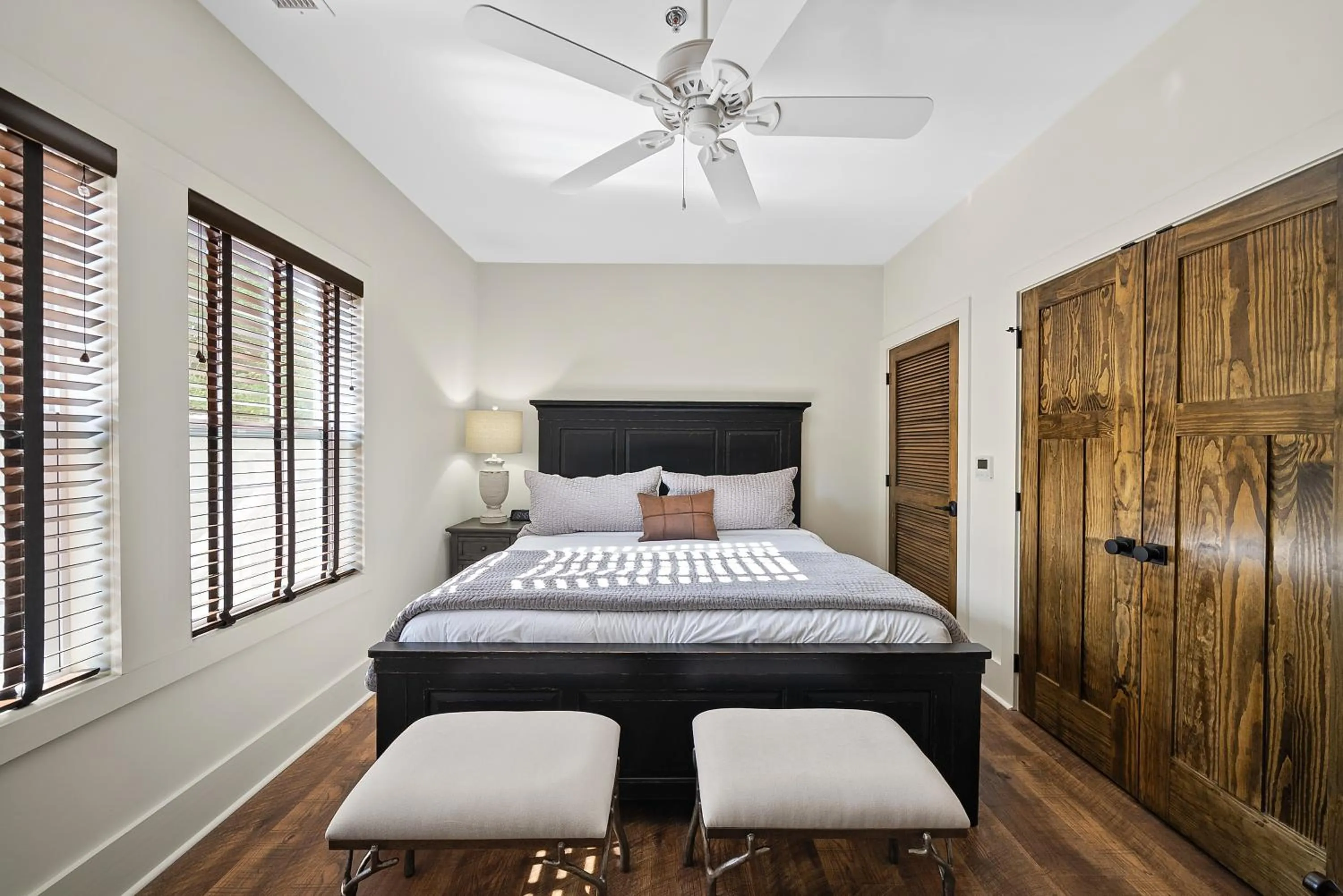 Bed in The Blowing Rock Manor