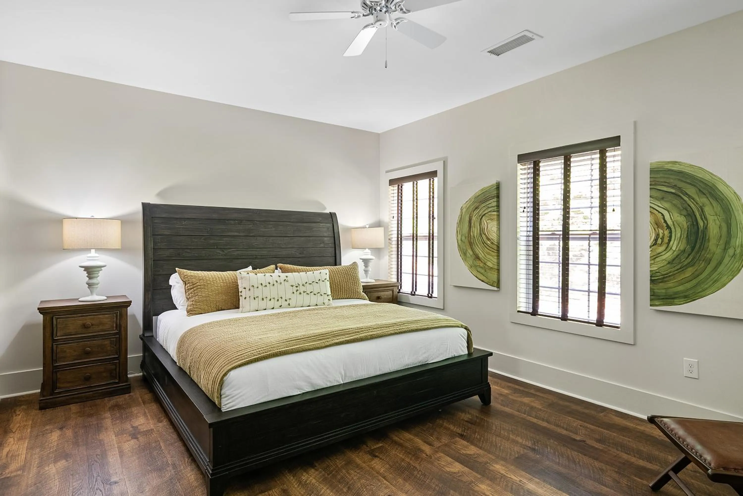 Bed in The Blowing Rock Manor