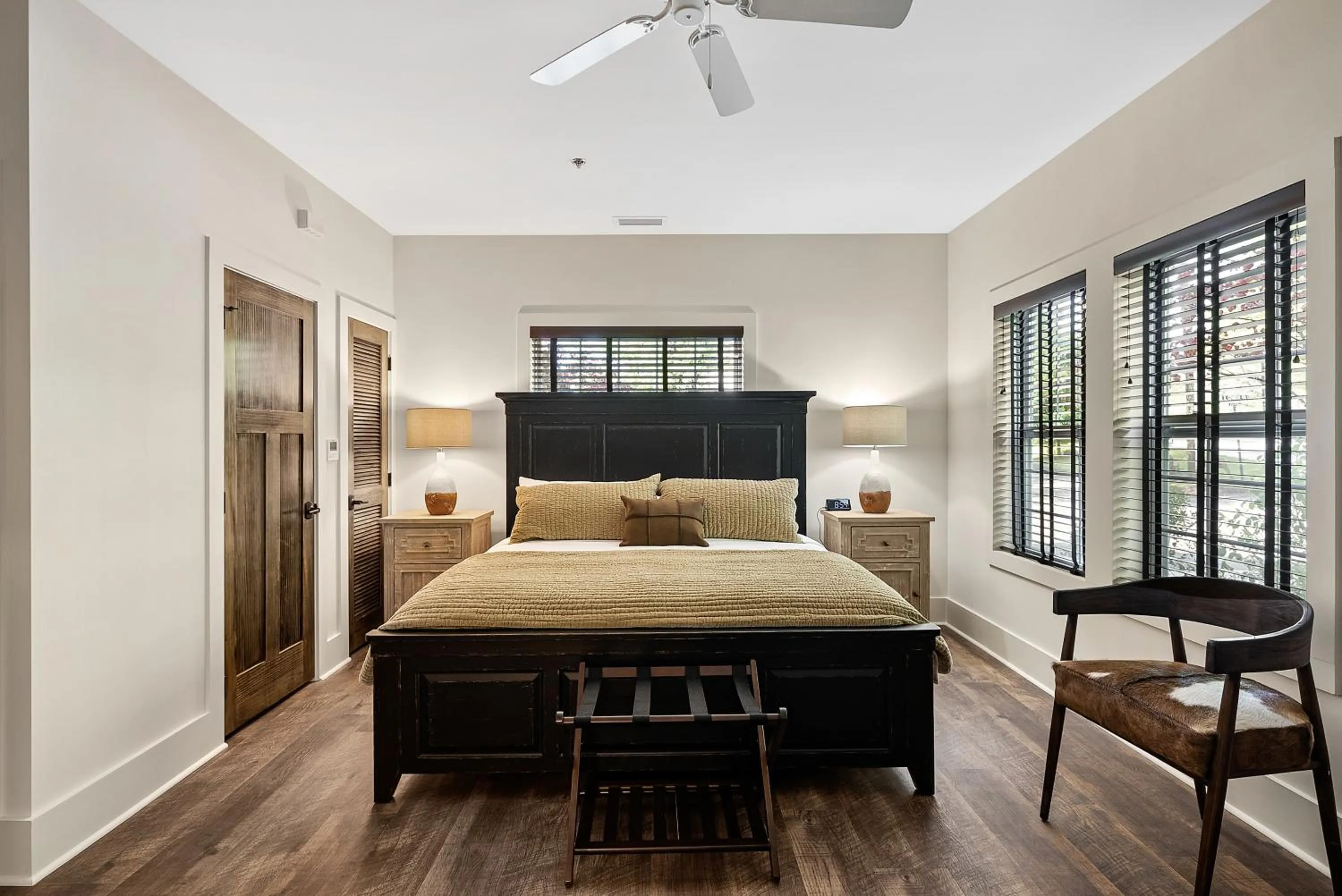 Bed in The Blowing Rock Manor