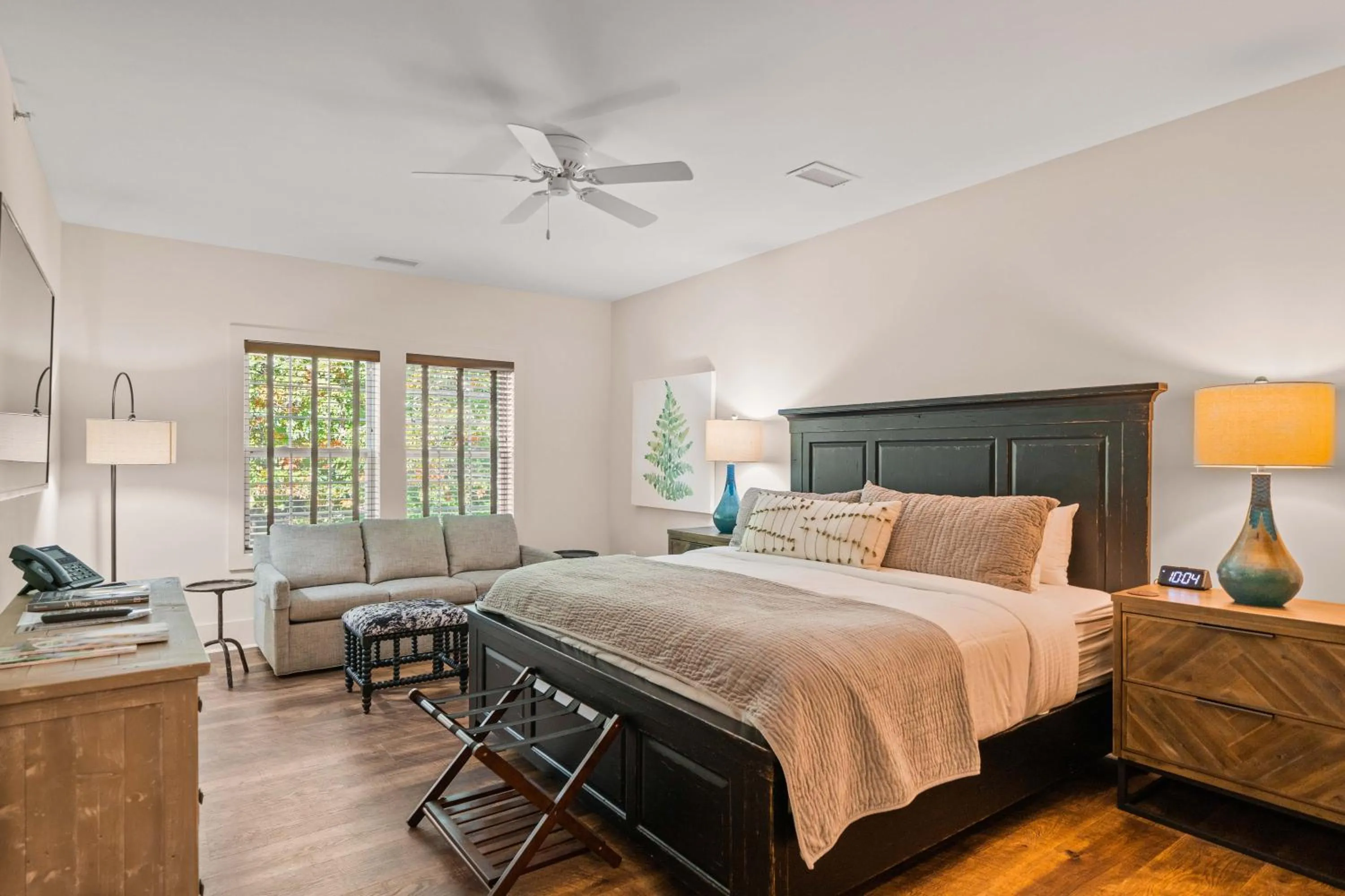 Bed in The Blowing Rock Manor