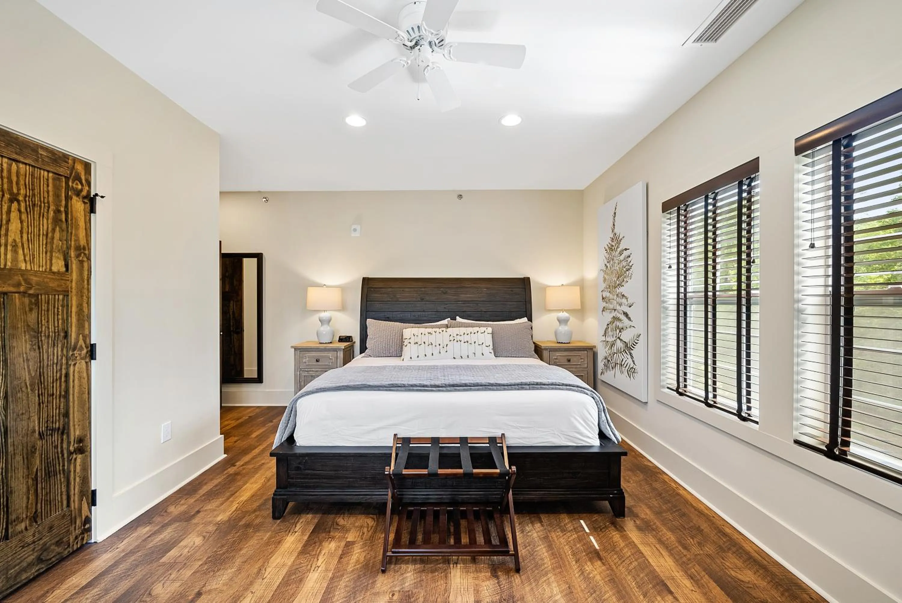 Bed in The Blowing Rock Manor