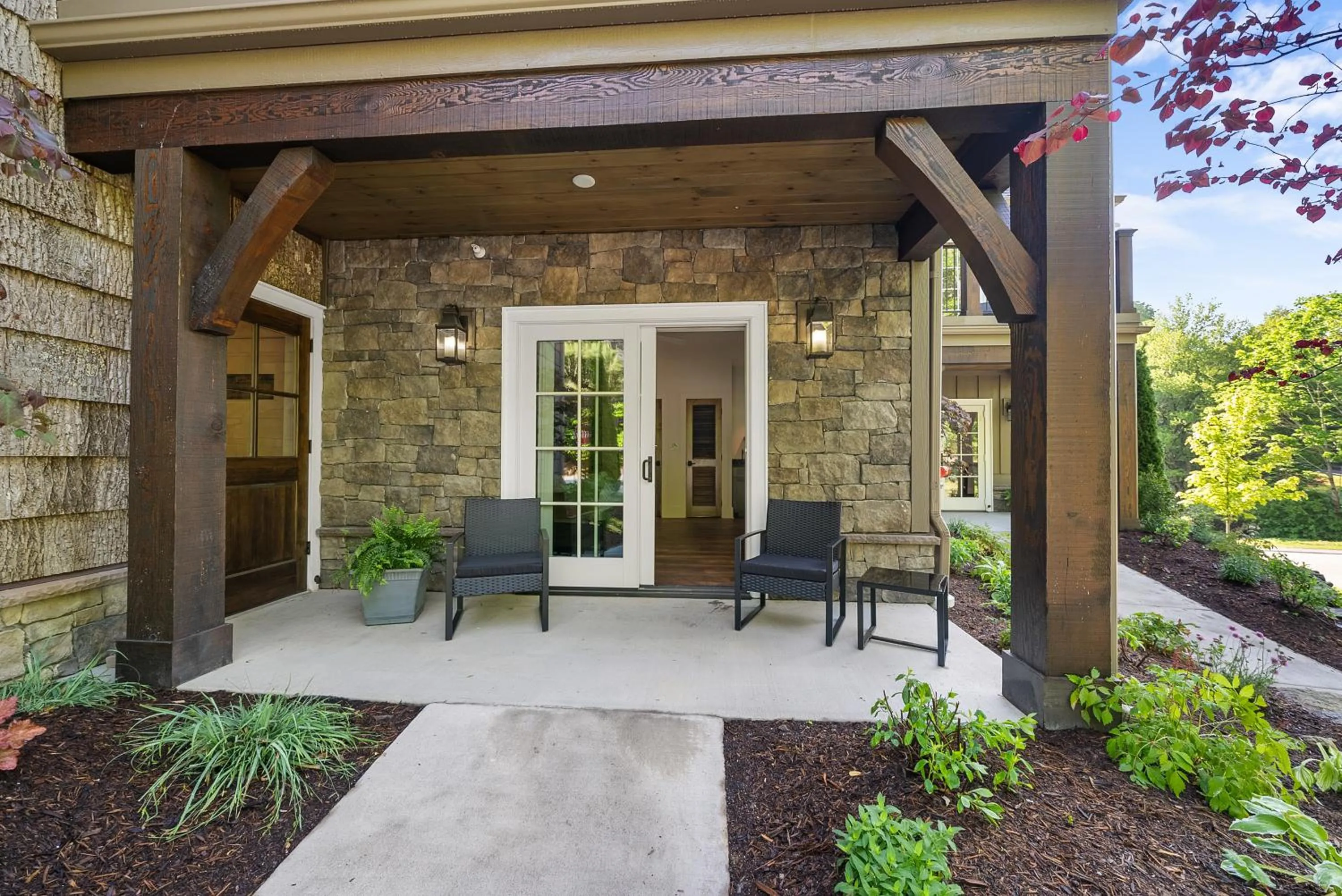 Patio in The Blowing Rock Manor