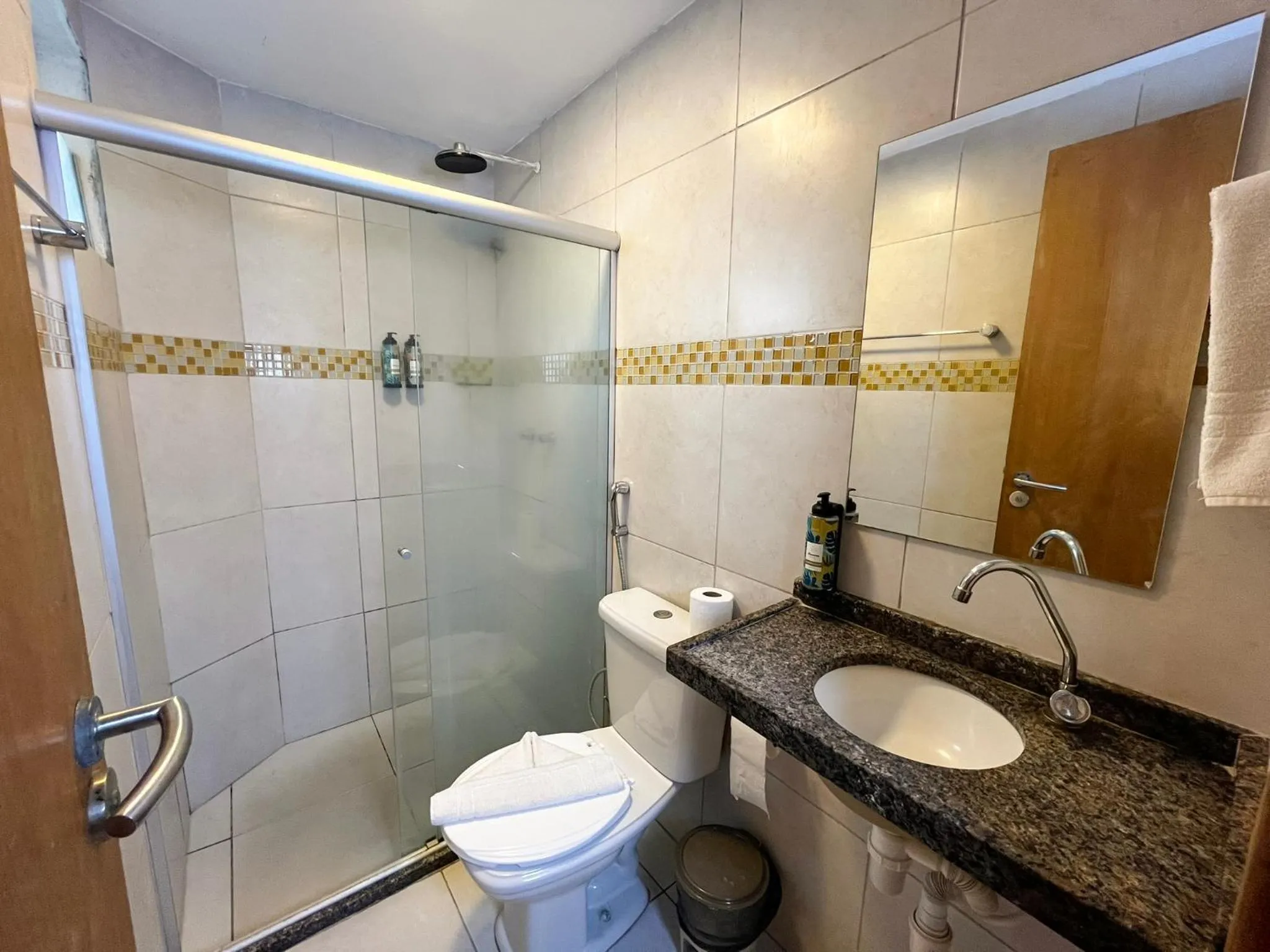 Bathroom in Pousada Unaí