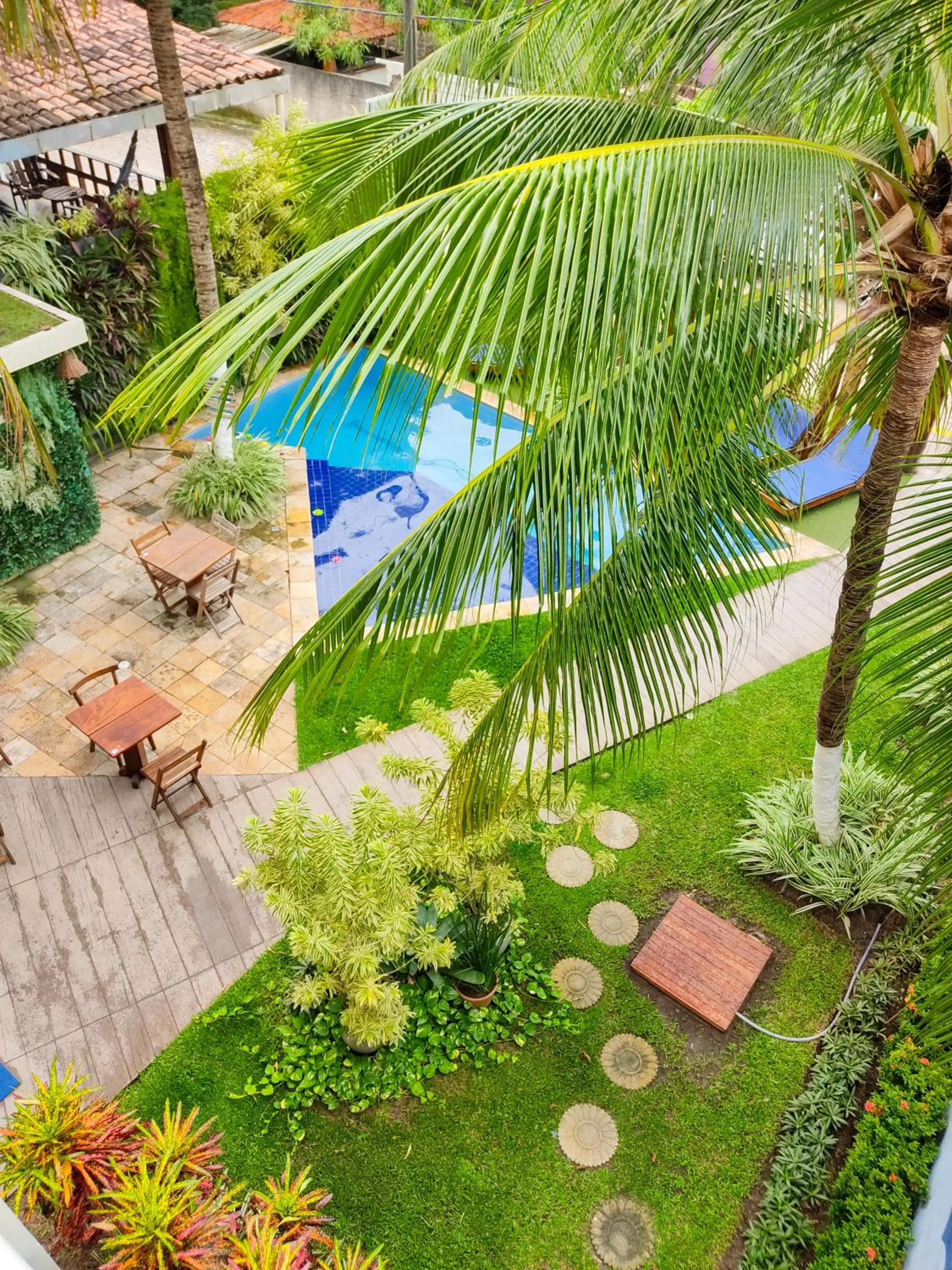 Swimming pool in Pousada Unaí