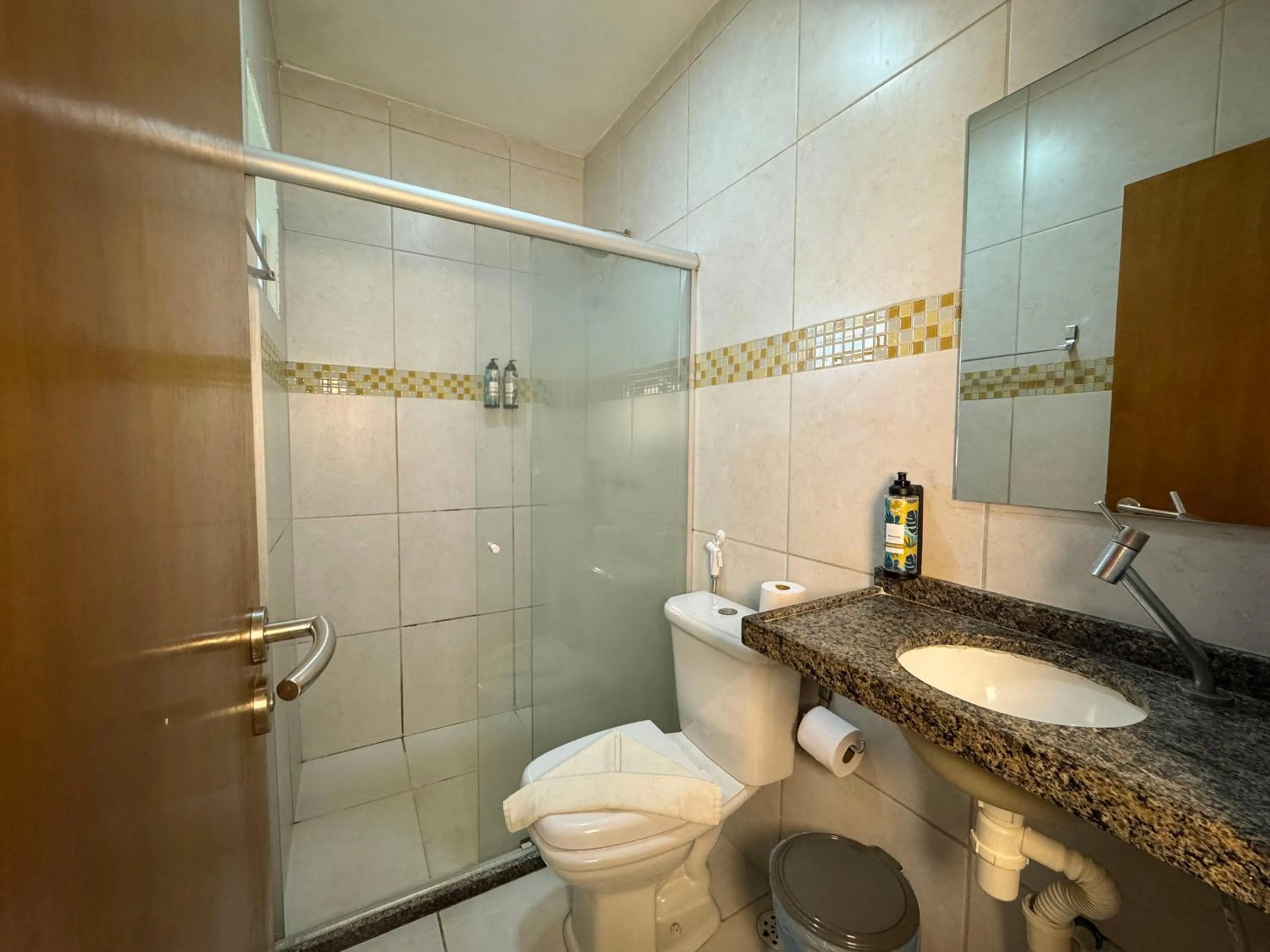 Bathroom in Pousada Unaí