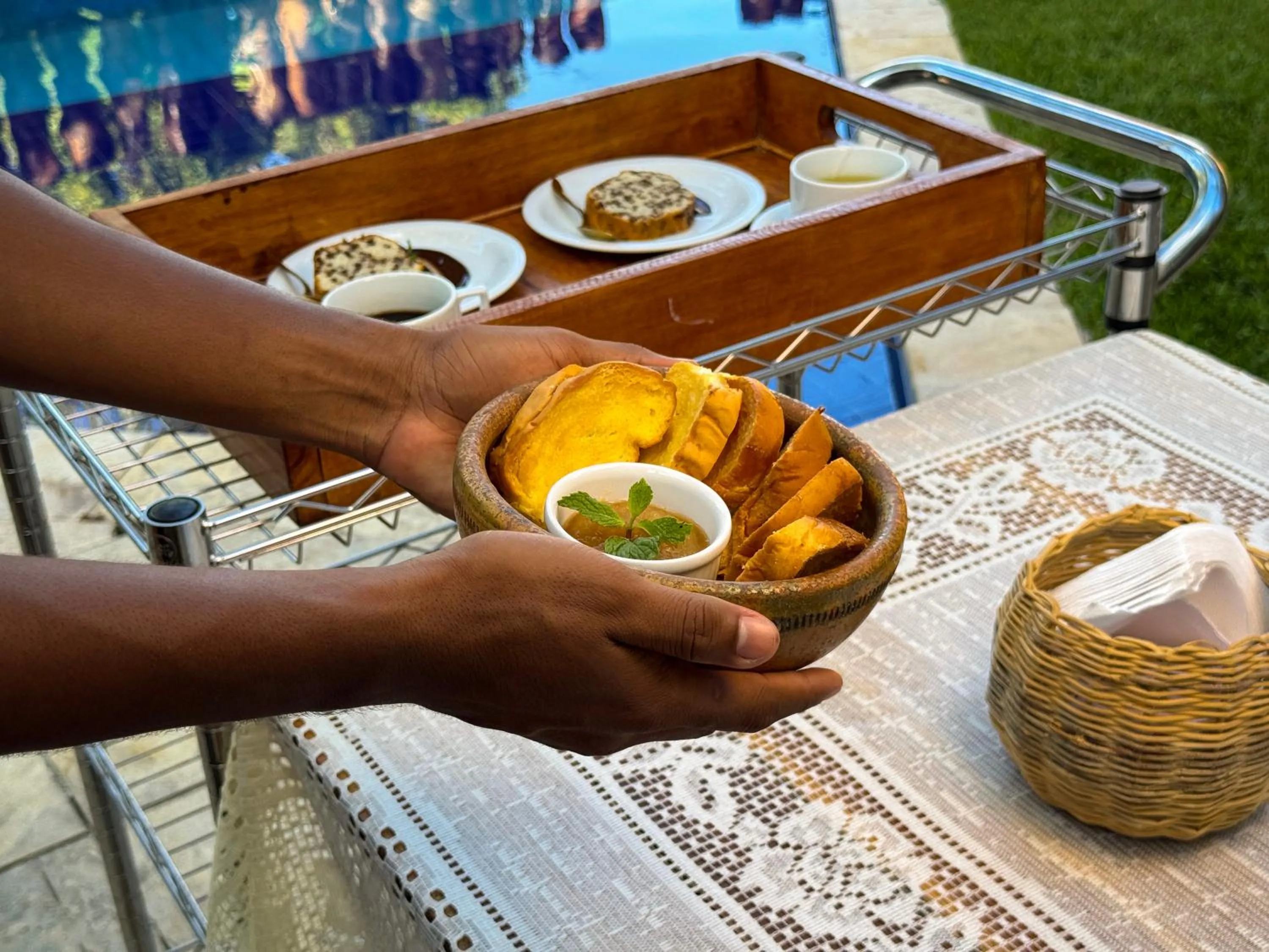 Food and drinks in Pousada Unaí