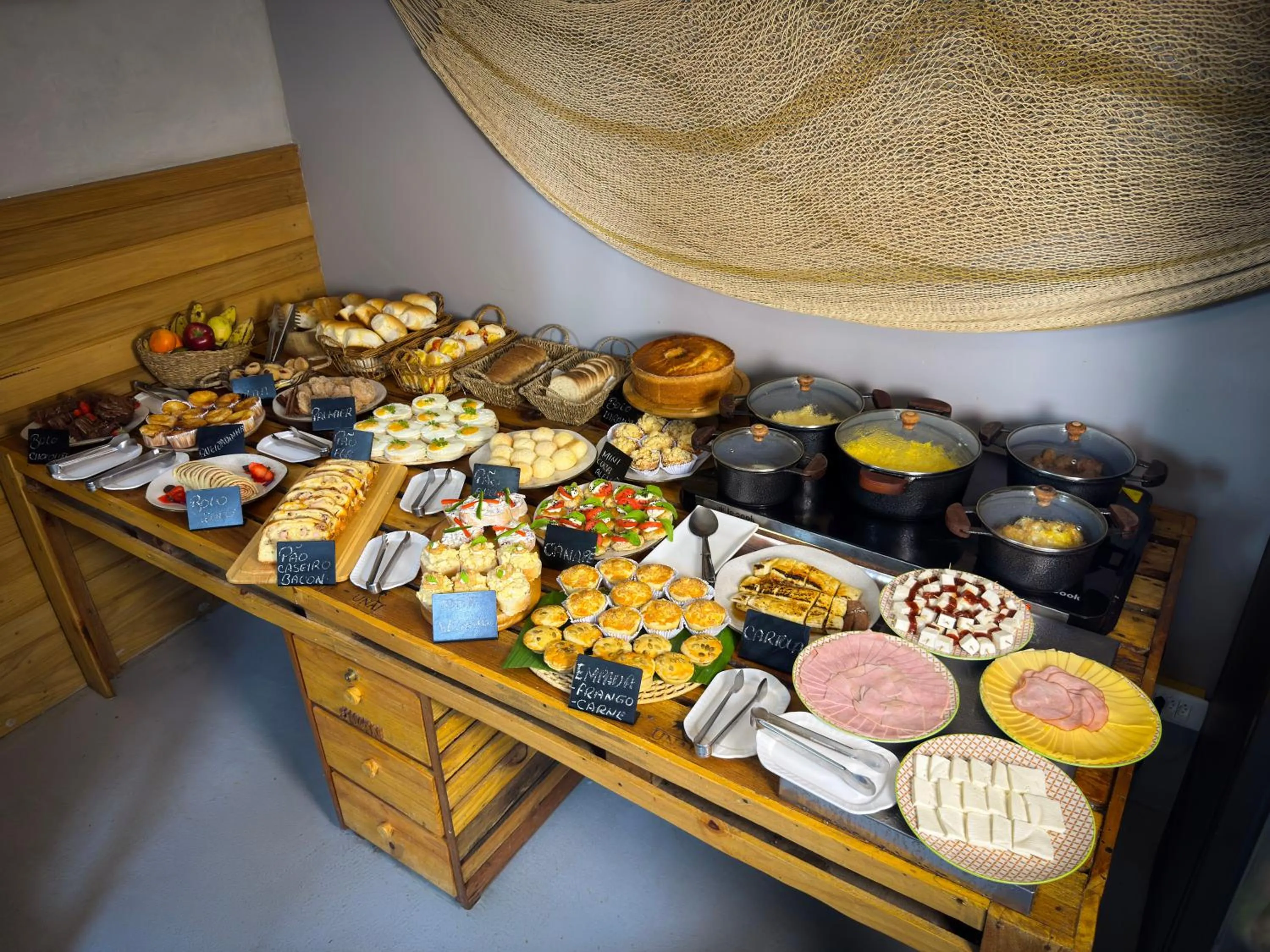 Breakfast in Pousada Unaí