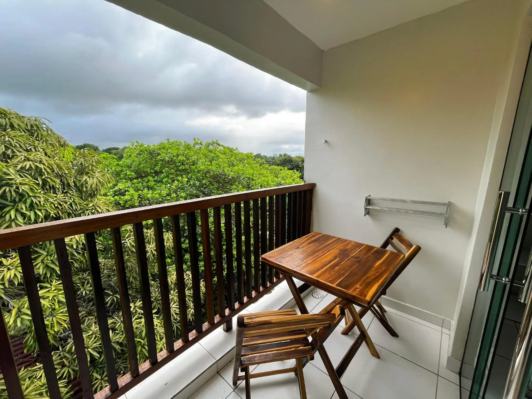 Balcony/Terrace in Pousada Unaí
