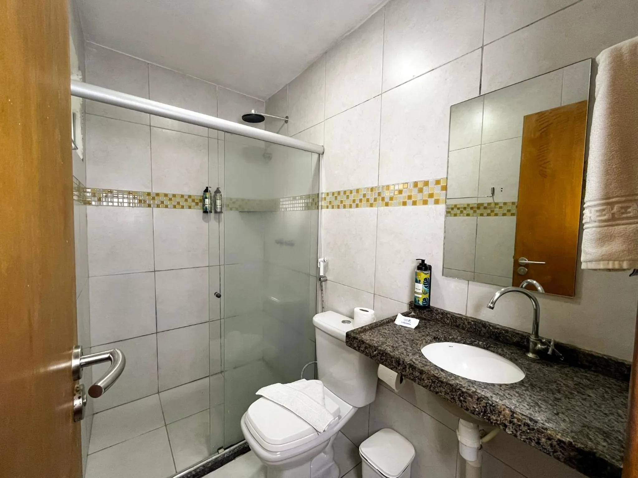 Bathroom in Pousada Unaí