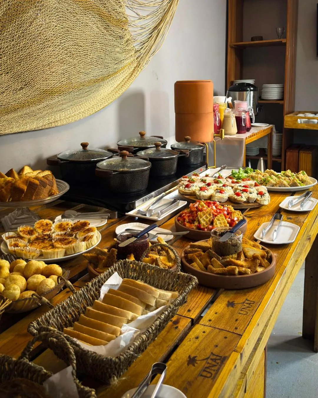 Breakfast in Pousada Unaí