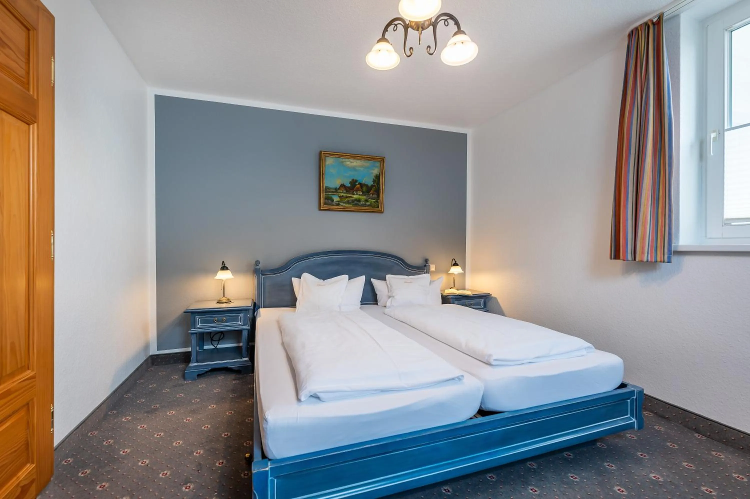 Bedroom, Bed in Hotel Garni Getreuer Eckart