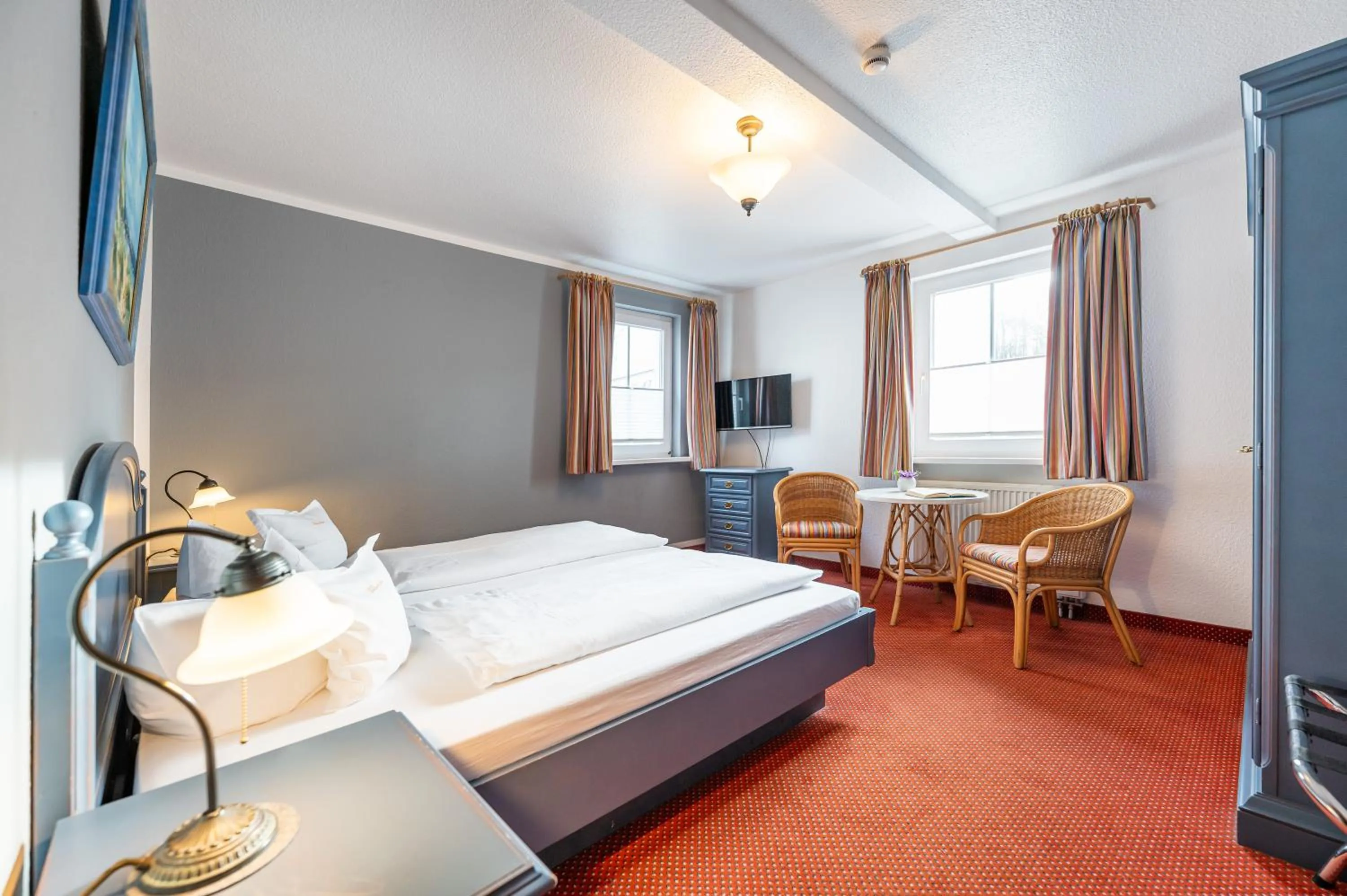 Bedroom, Bed in Hotel Garni Getreuer Eckart