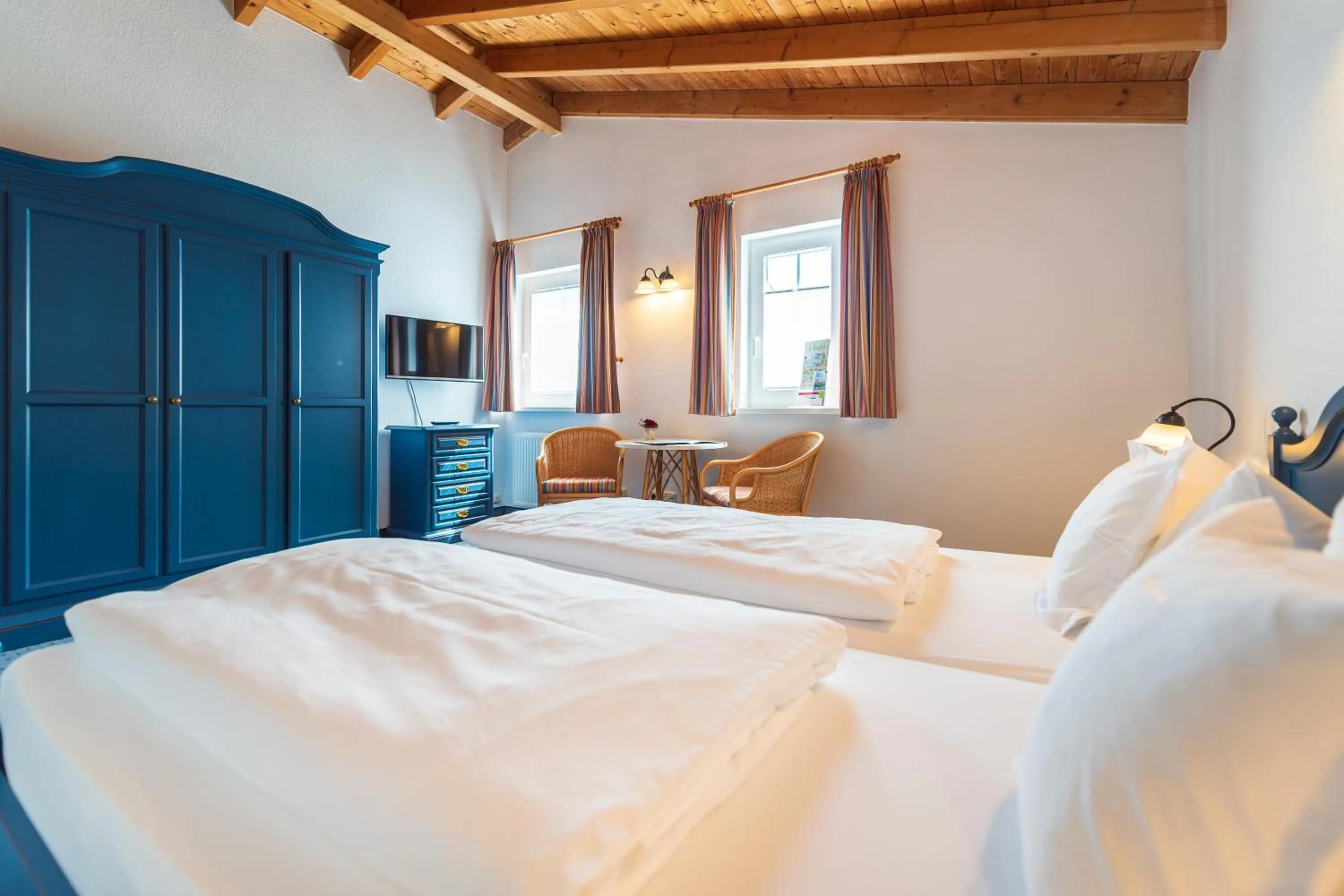 Bedroom, Bed in Hotel Garni Getreuer Eckart