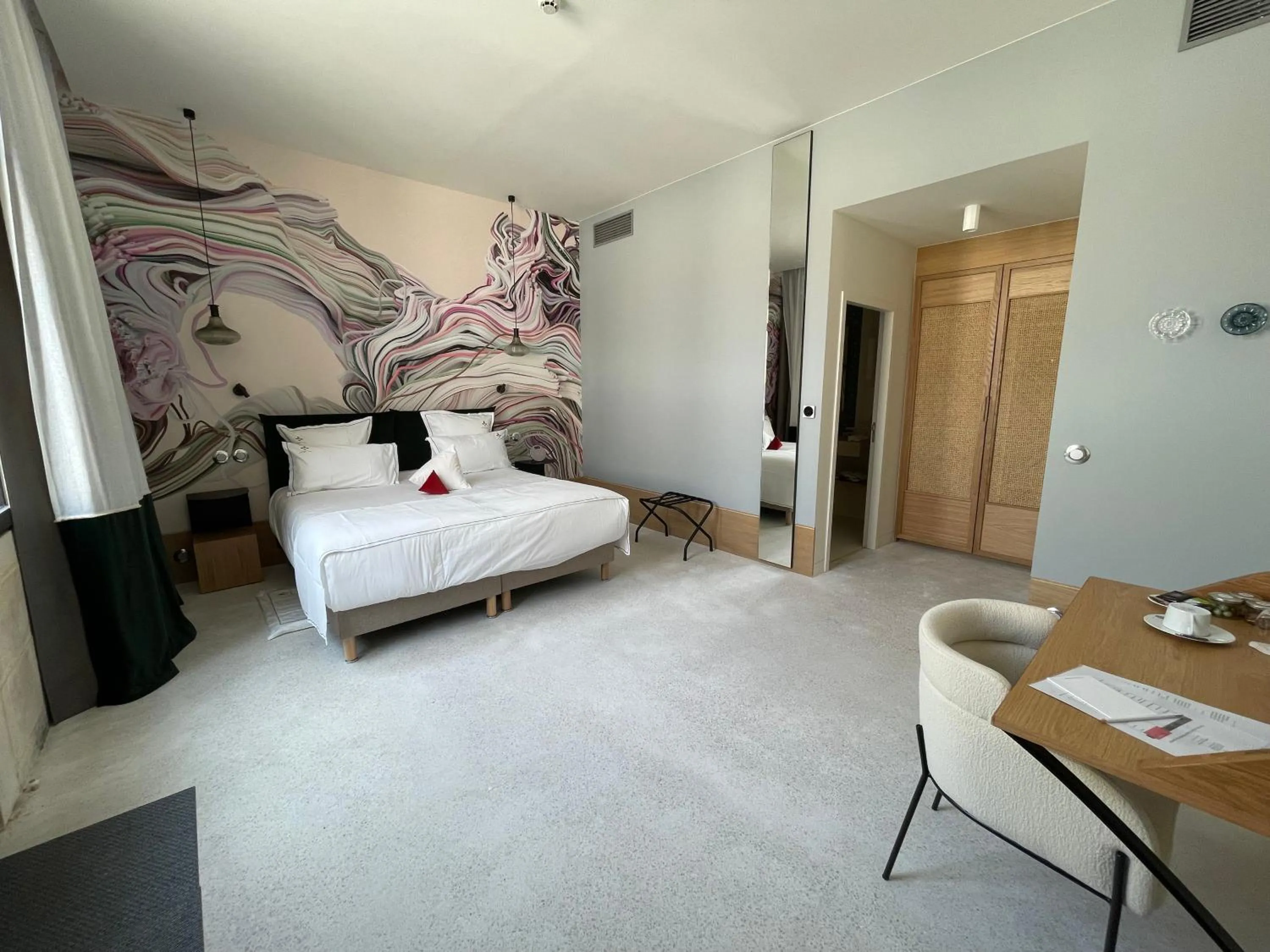 Bed in AUX DUCS DE SIENNE