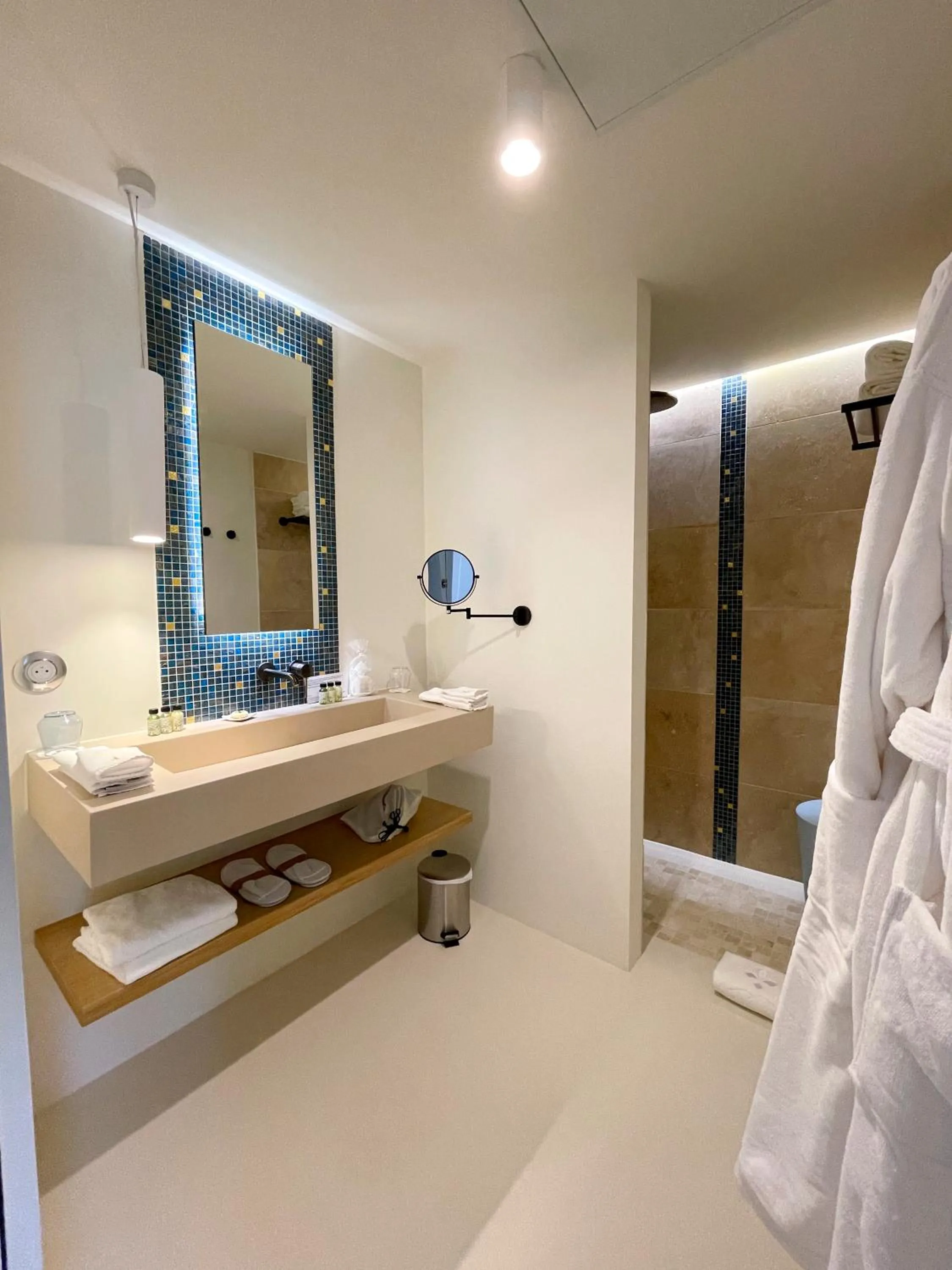 Shower in AUX DUCS DE SIENNE