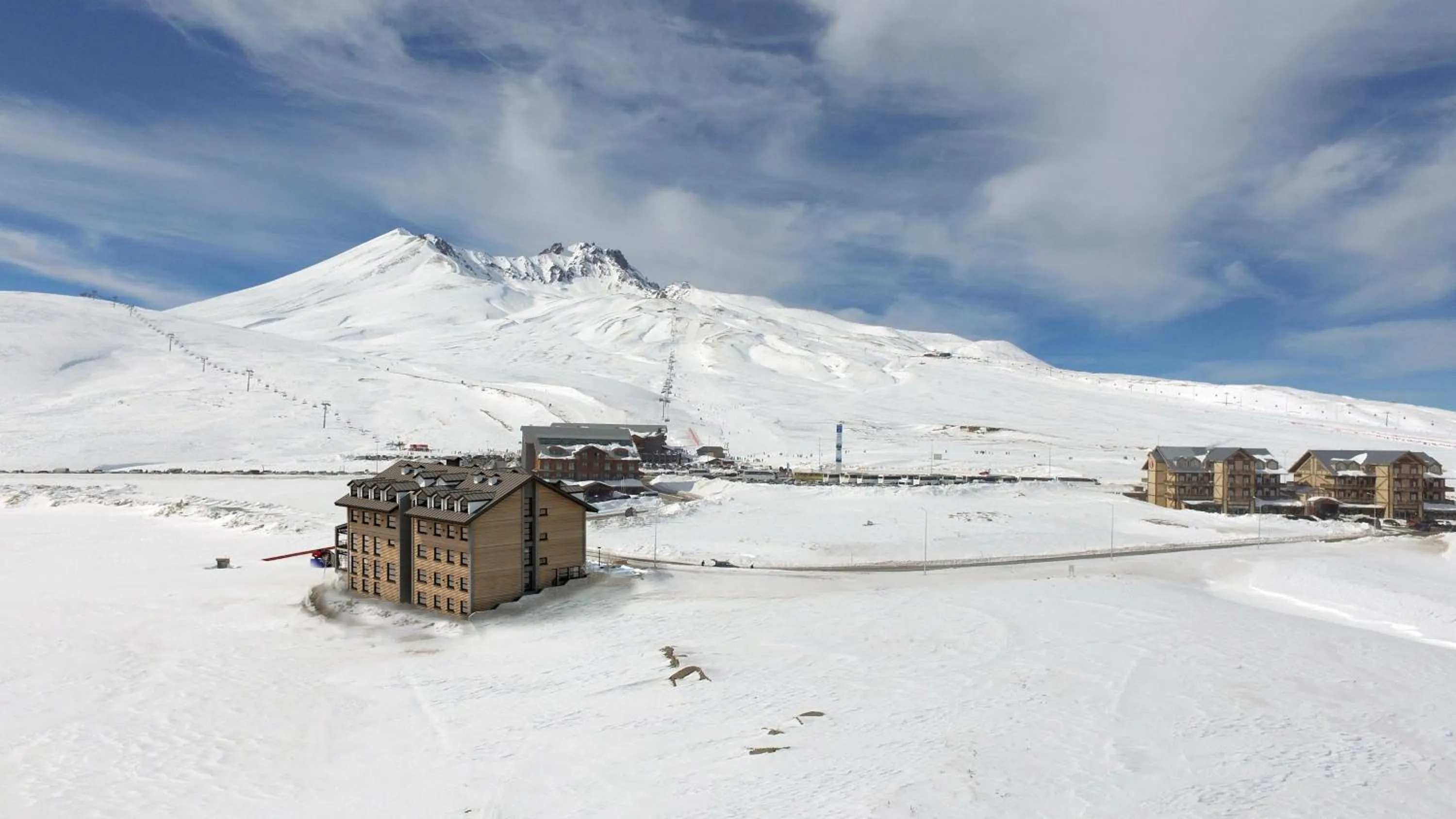 Property building in Library Hotel Erciyes