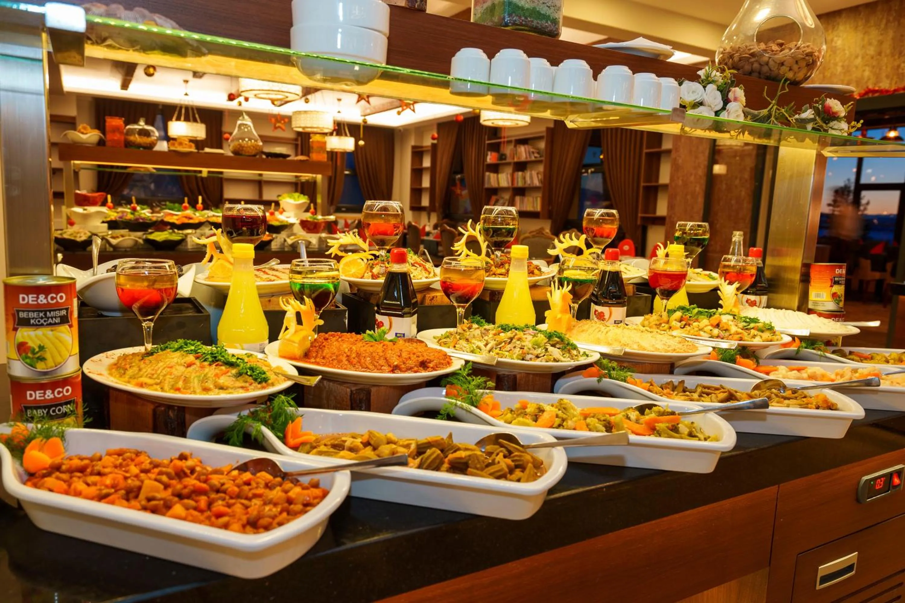 Food in Library Hotel Erciyes