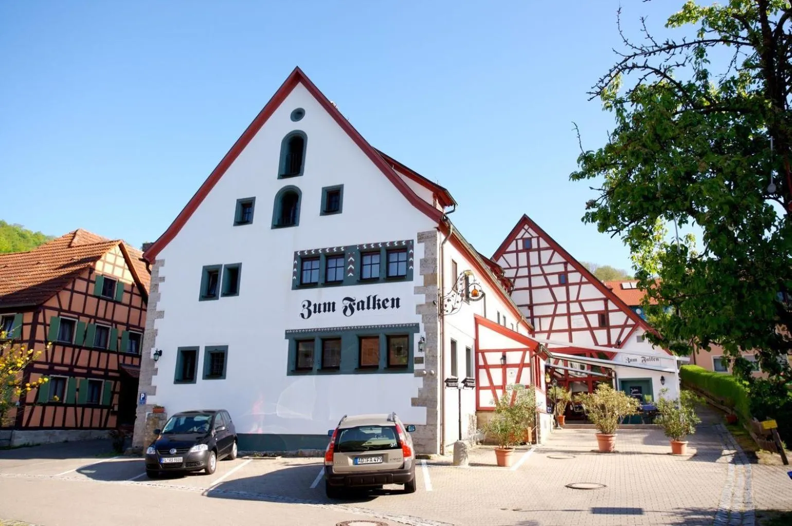 Property building in Landhaus Zum Falken