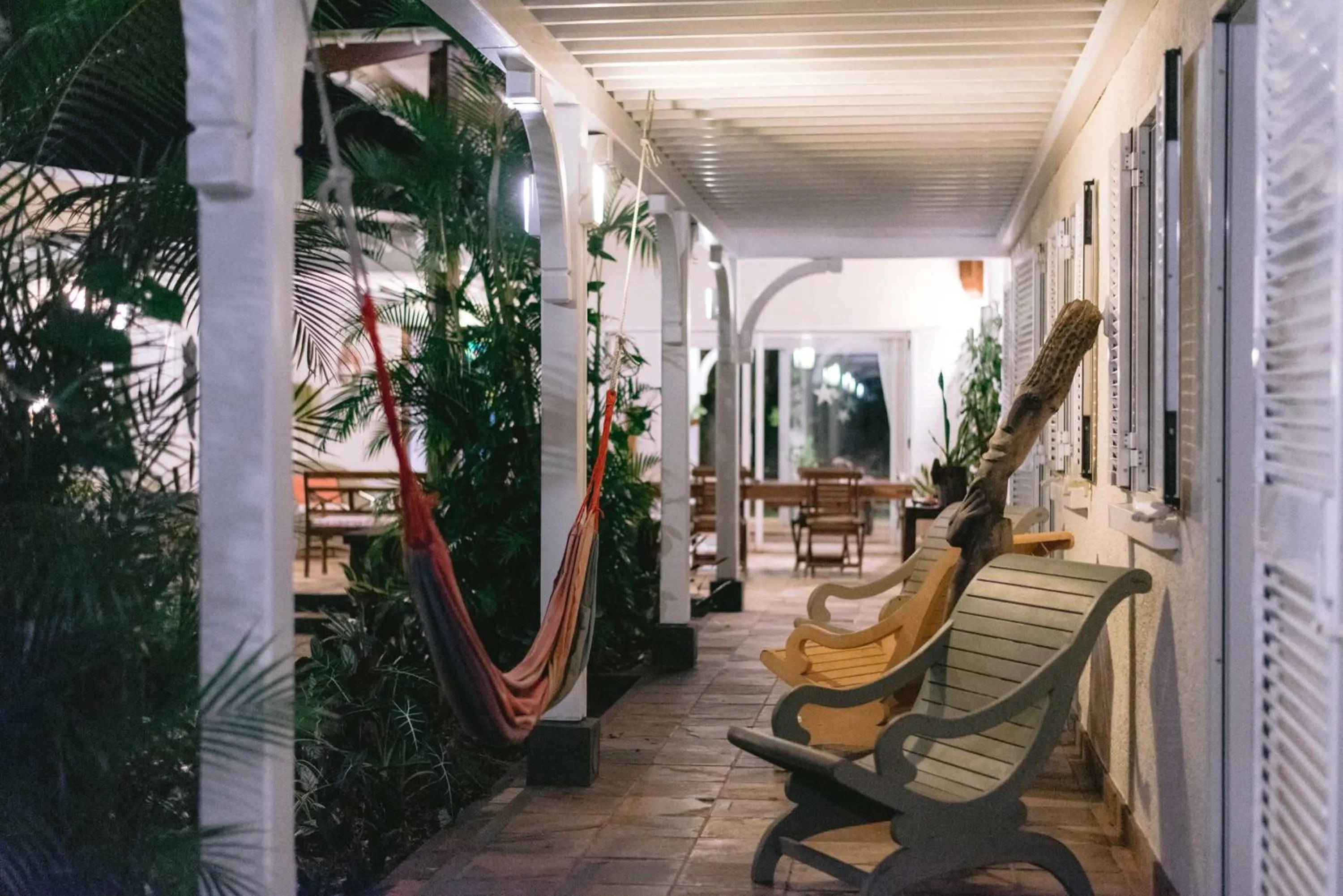Balcony/Terrace in Tree Lodge Mauritius