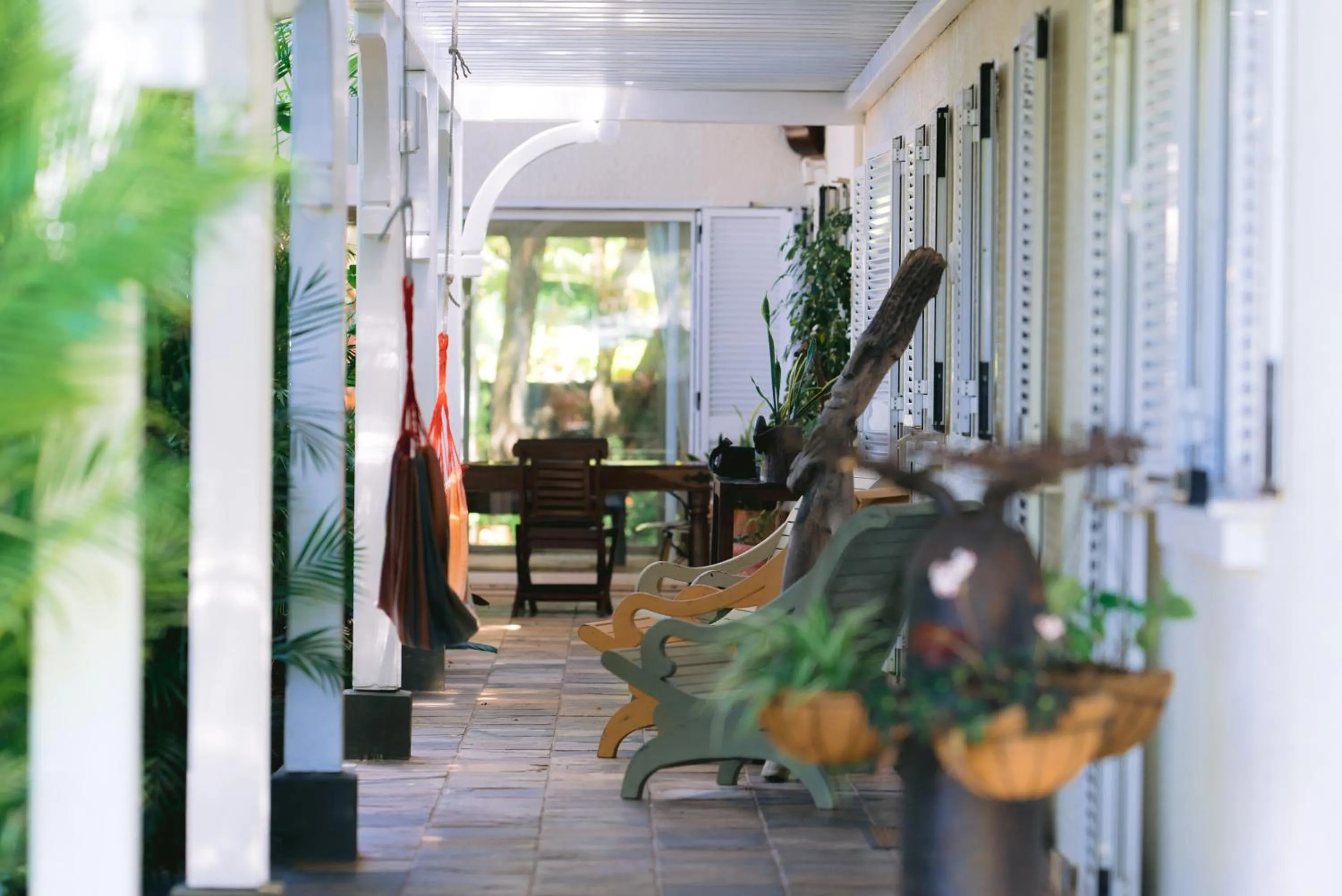 Balcony/Terrace in Tree Lodge Mauritius