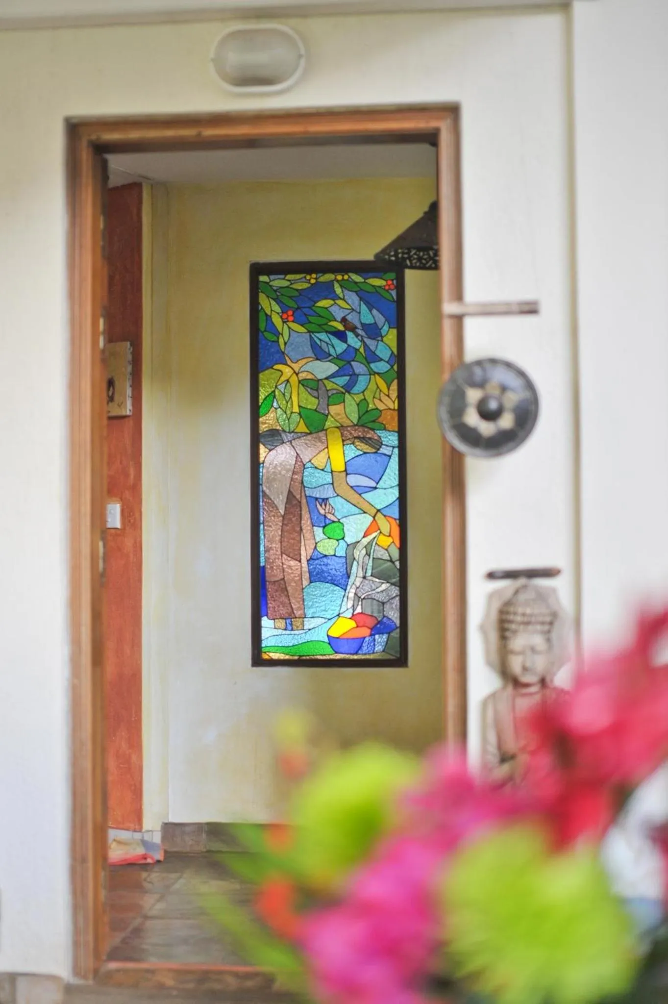 Facade/entrance in Tree Lodge Mauritius