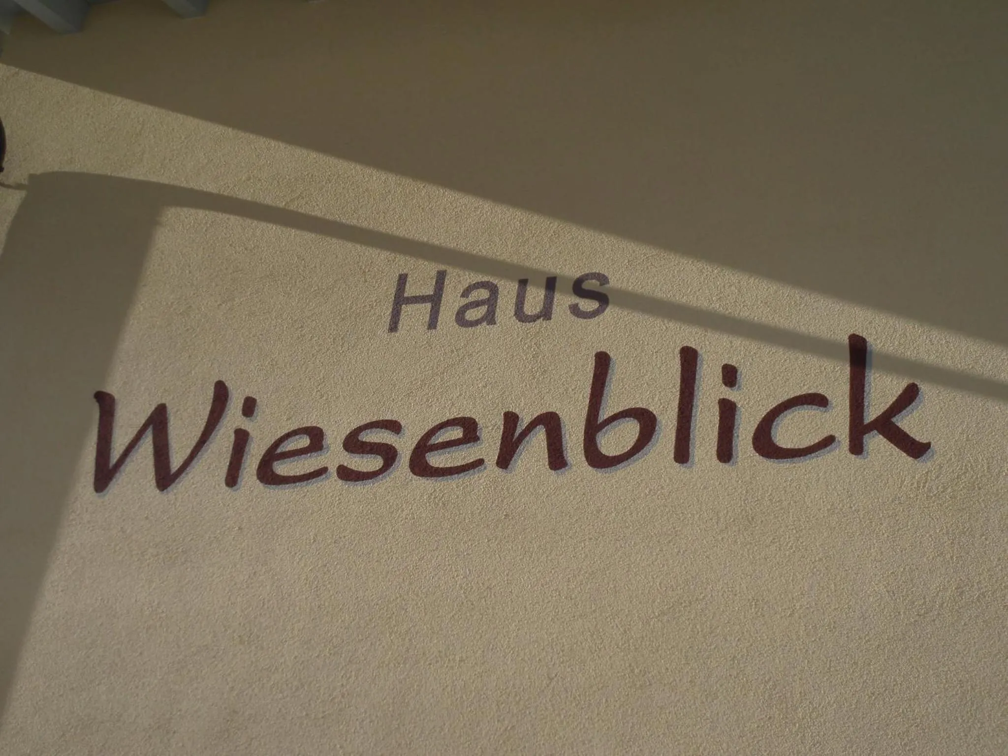 Facade/entrance in Haus Wiesenblick