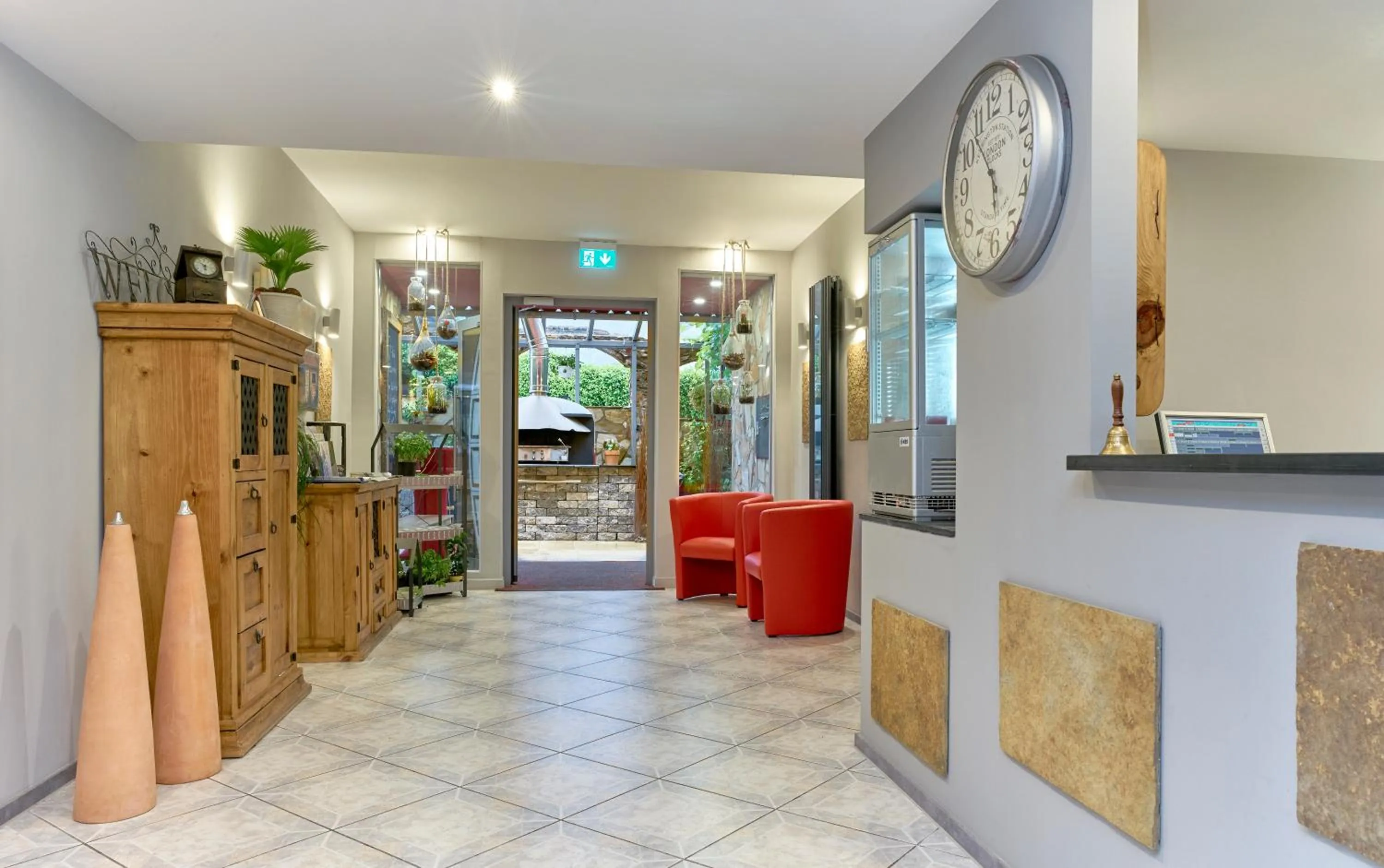 Lobby or reception in Hotel Naheschlößchen