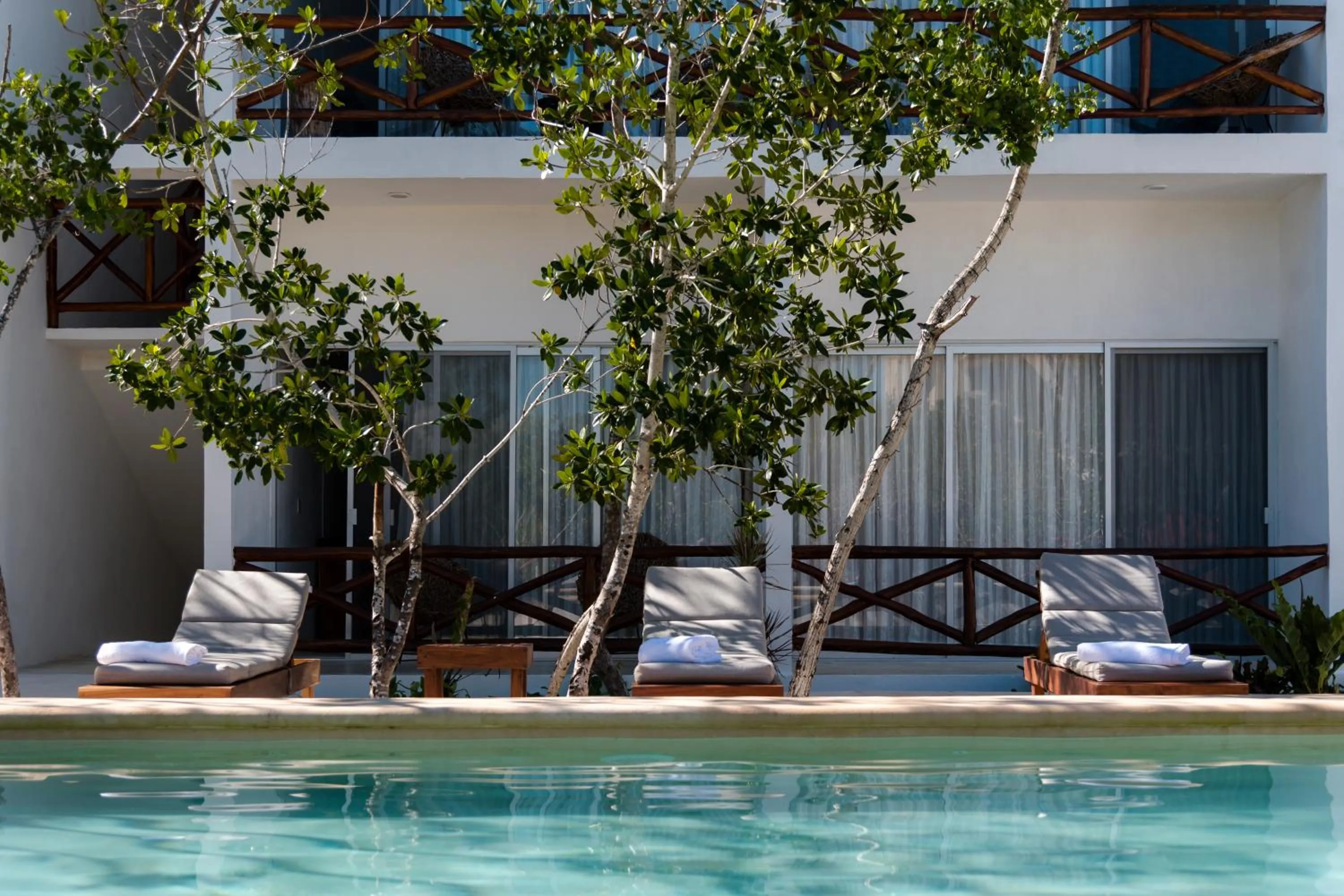 Swimming pool in Sanyama Holbox