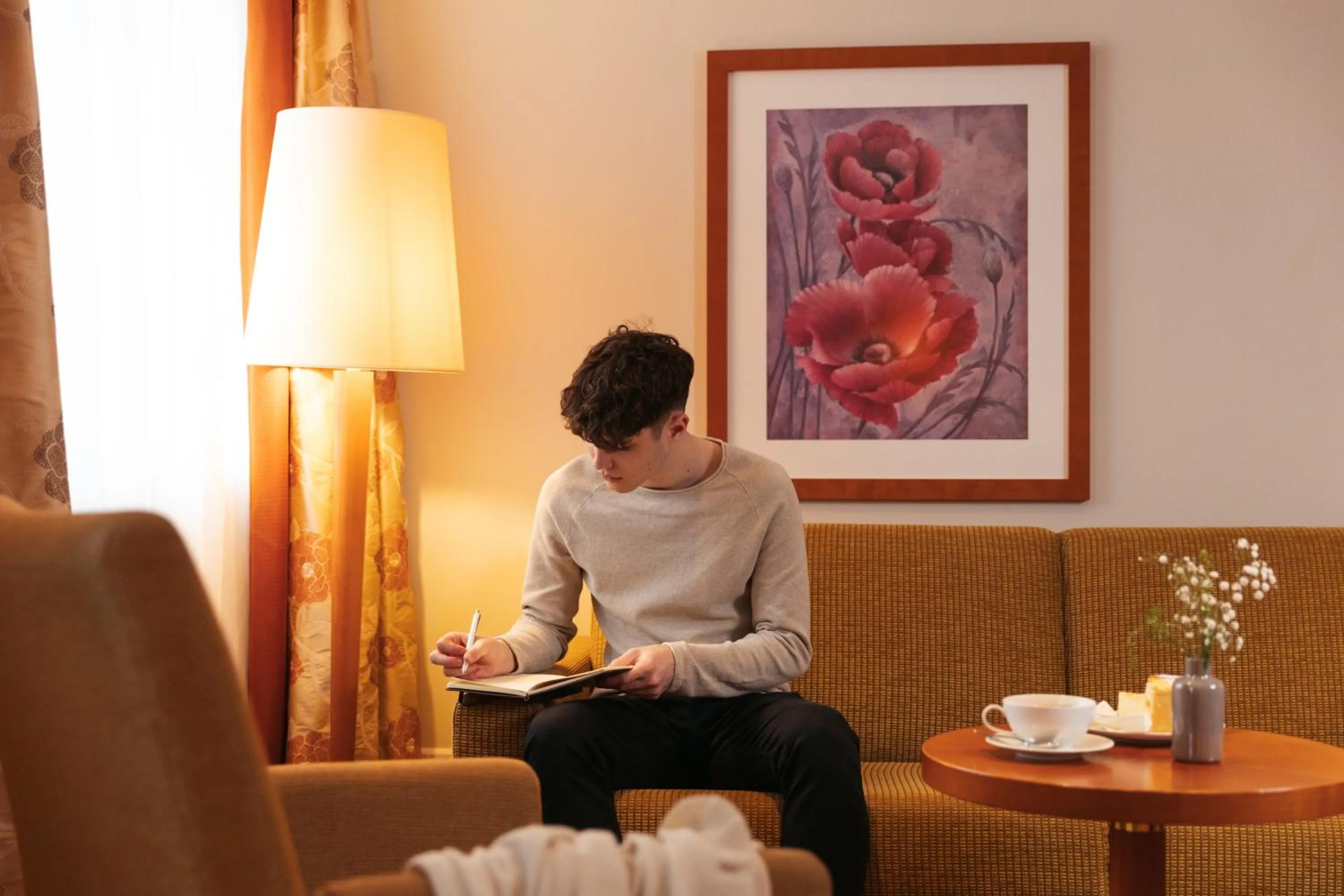 Seating area in Hotel Lindauer Hof