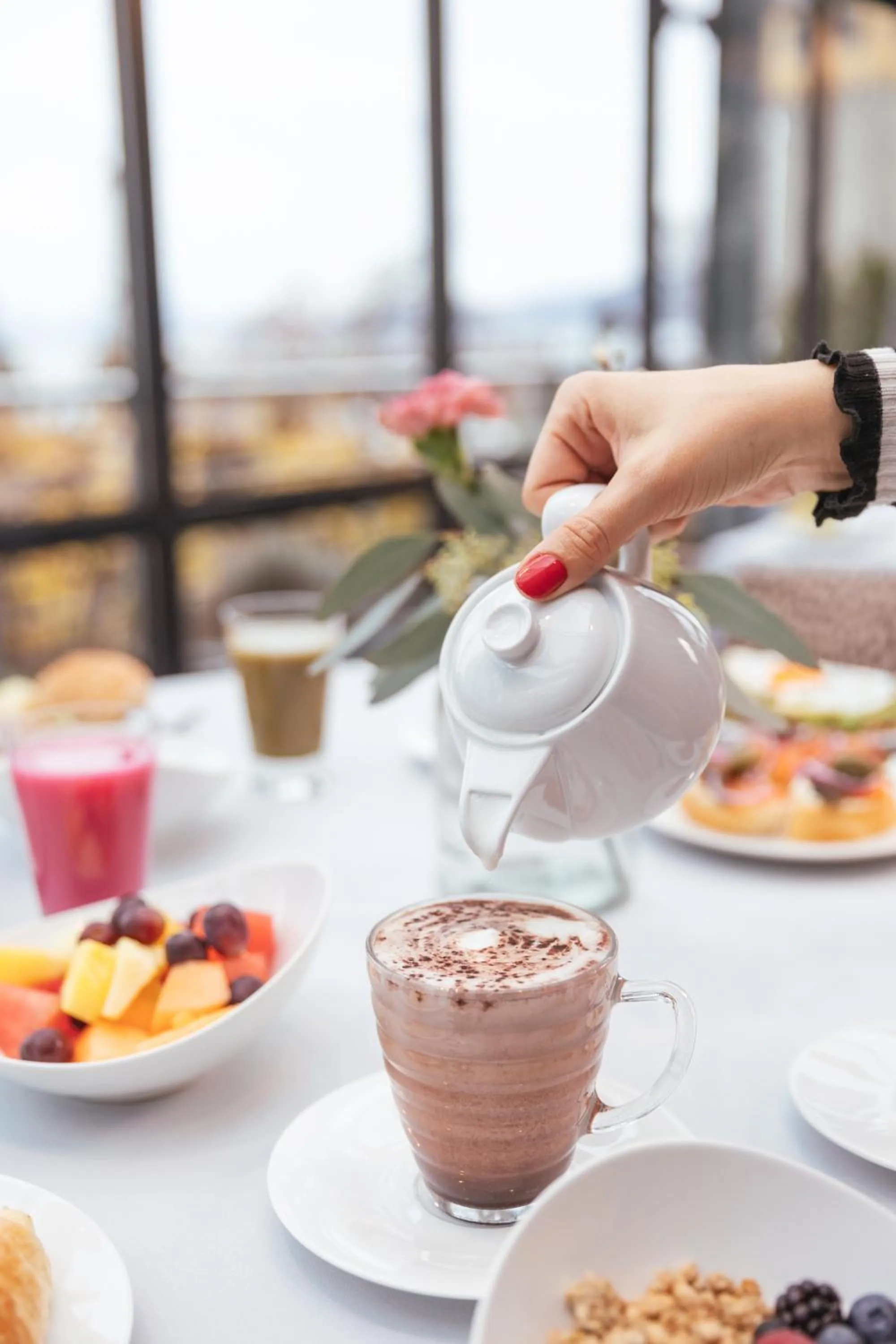 Buffet breakfast in Hotel Lindauer Hof