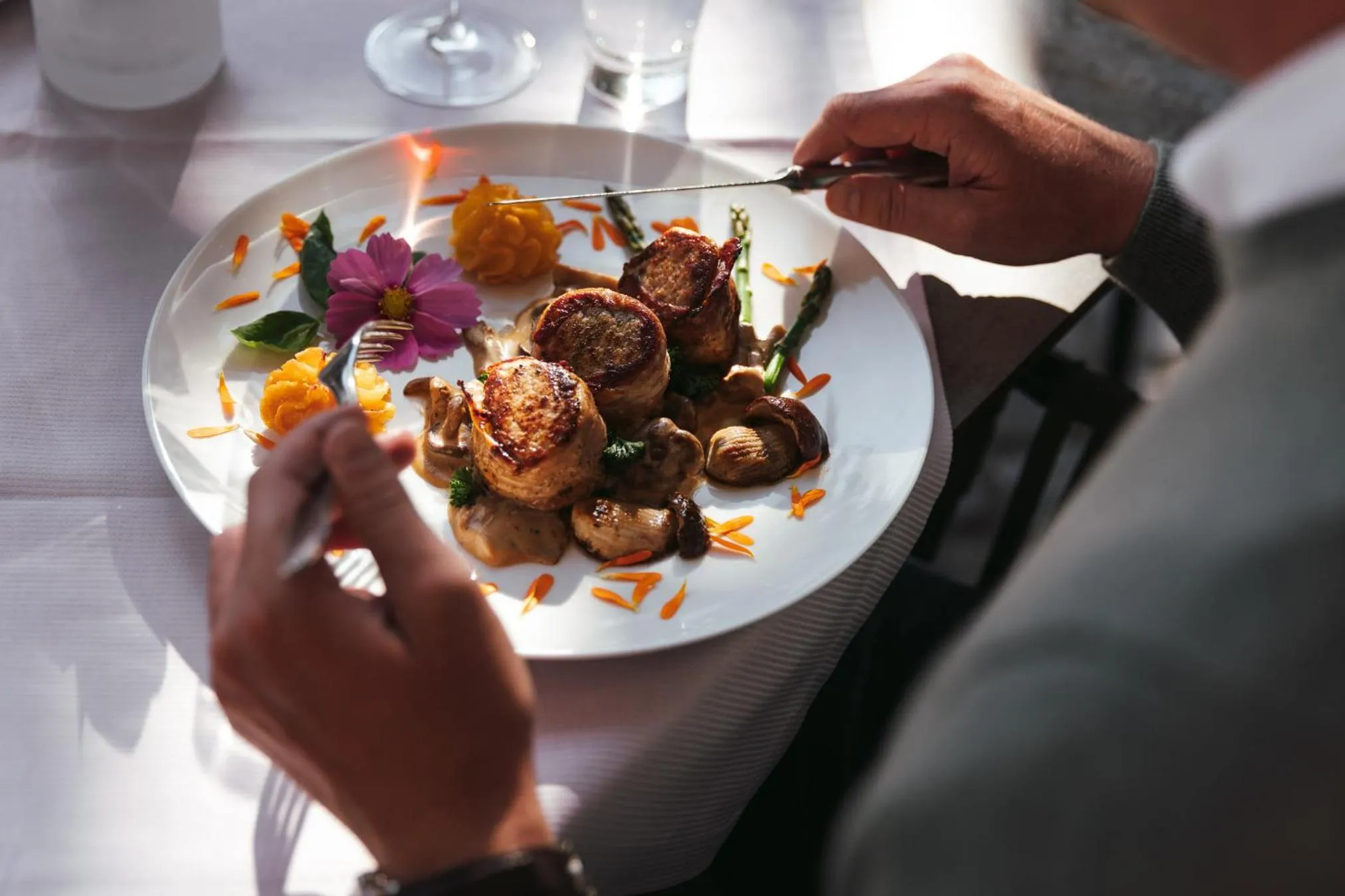 Food and drinks in Hotel Lindauer Hof