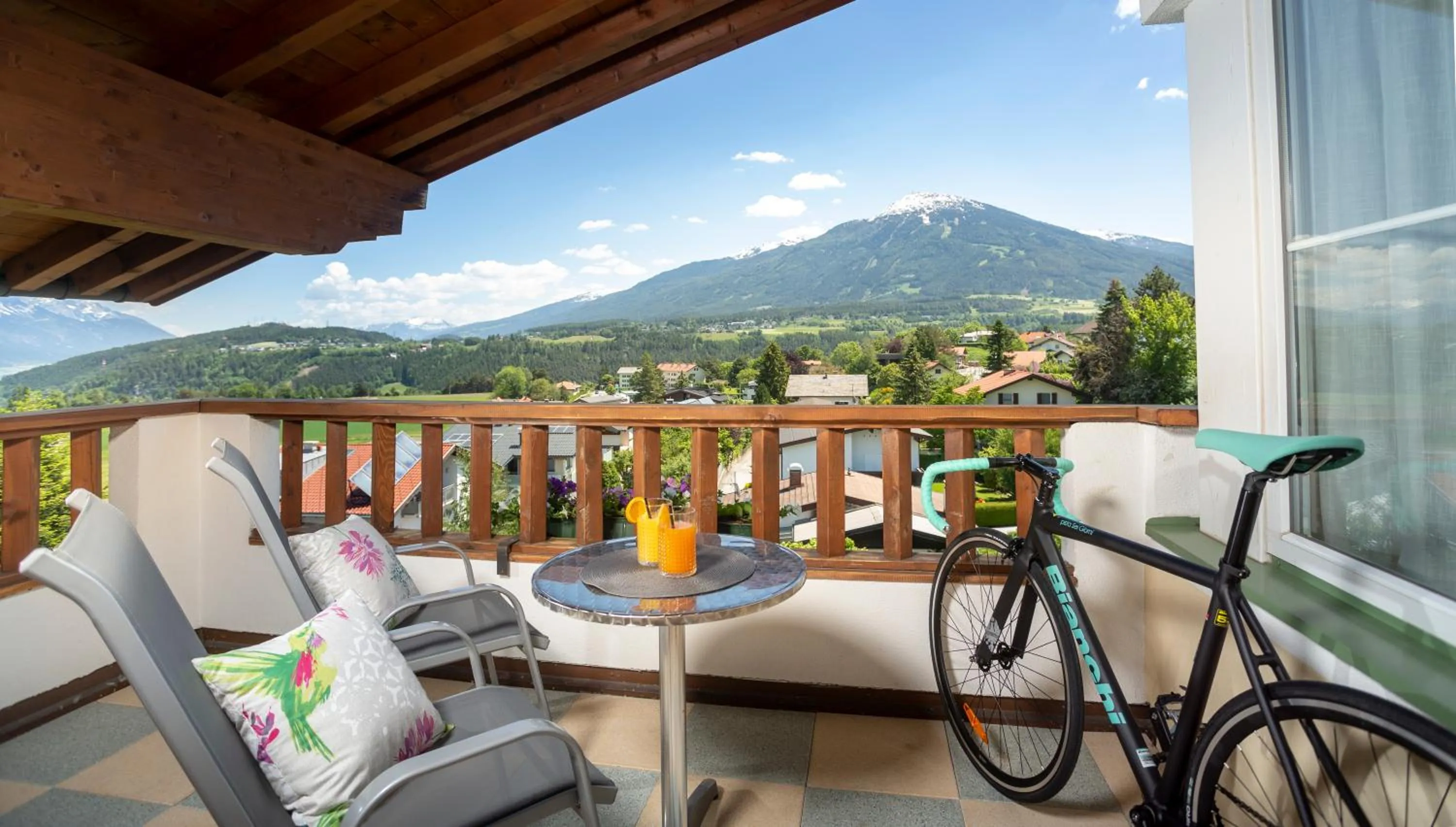 Balcony/Terrace in Hotel Seppl