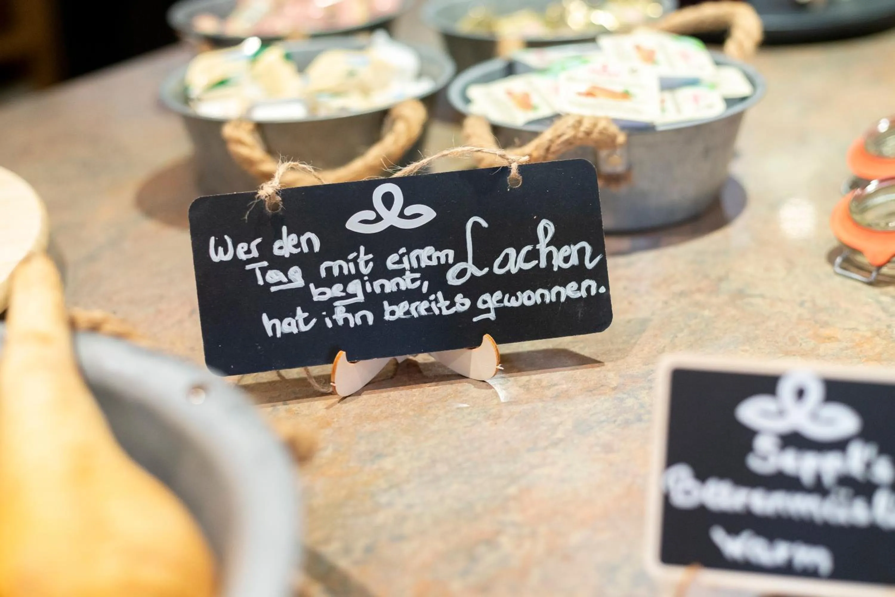 Buffet breakfast in Hotel Seppl