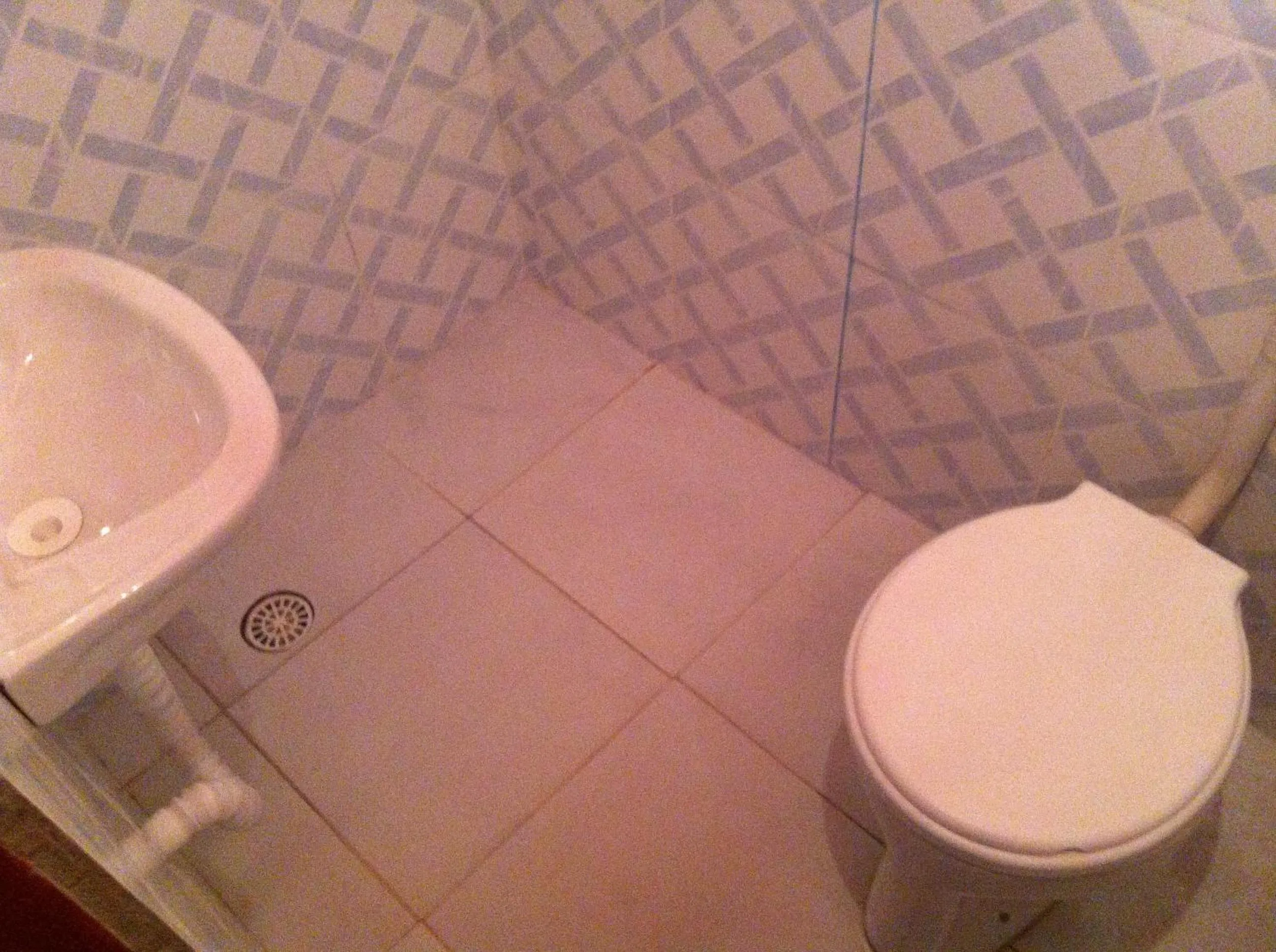 Bathroom in Hotel Spada