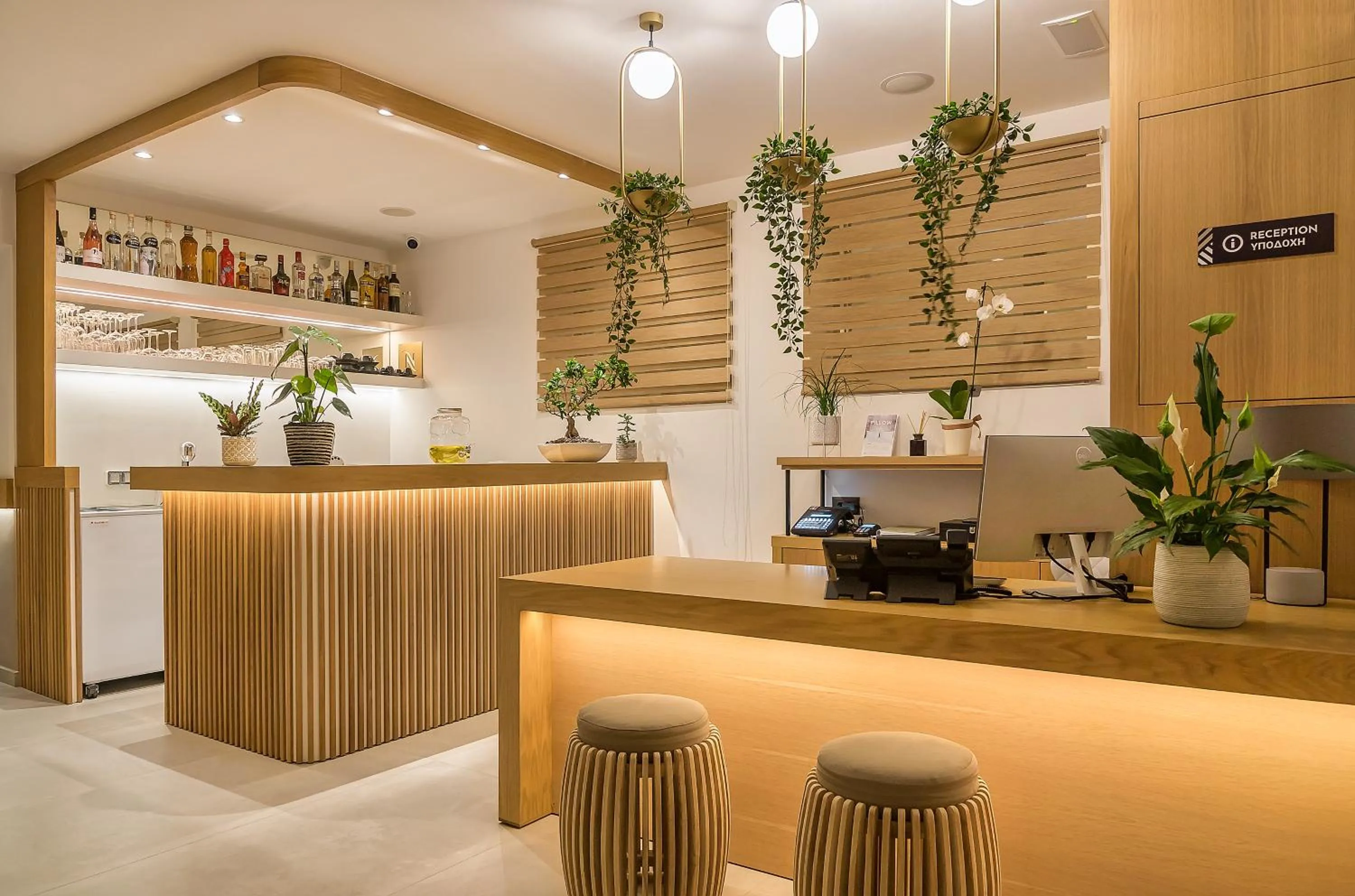 Lobby or reception in SAVUS Boutique Hotel